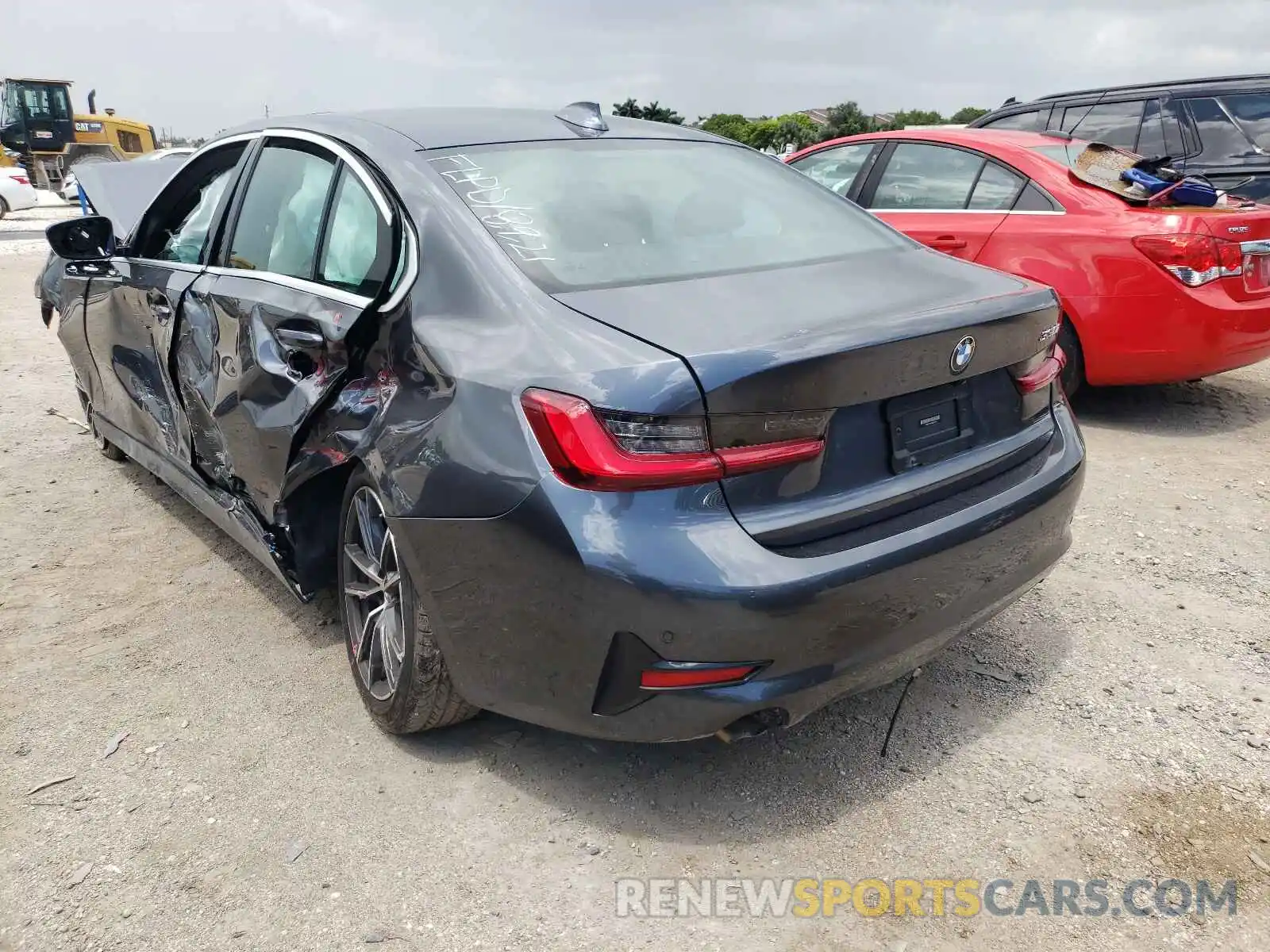 3 Photograph of a damaged car 3MW5R1J05M8B81363 BMW 3 SERIES 2021