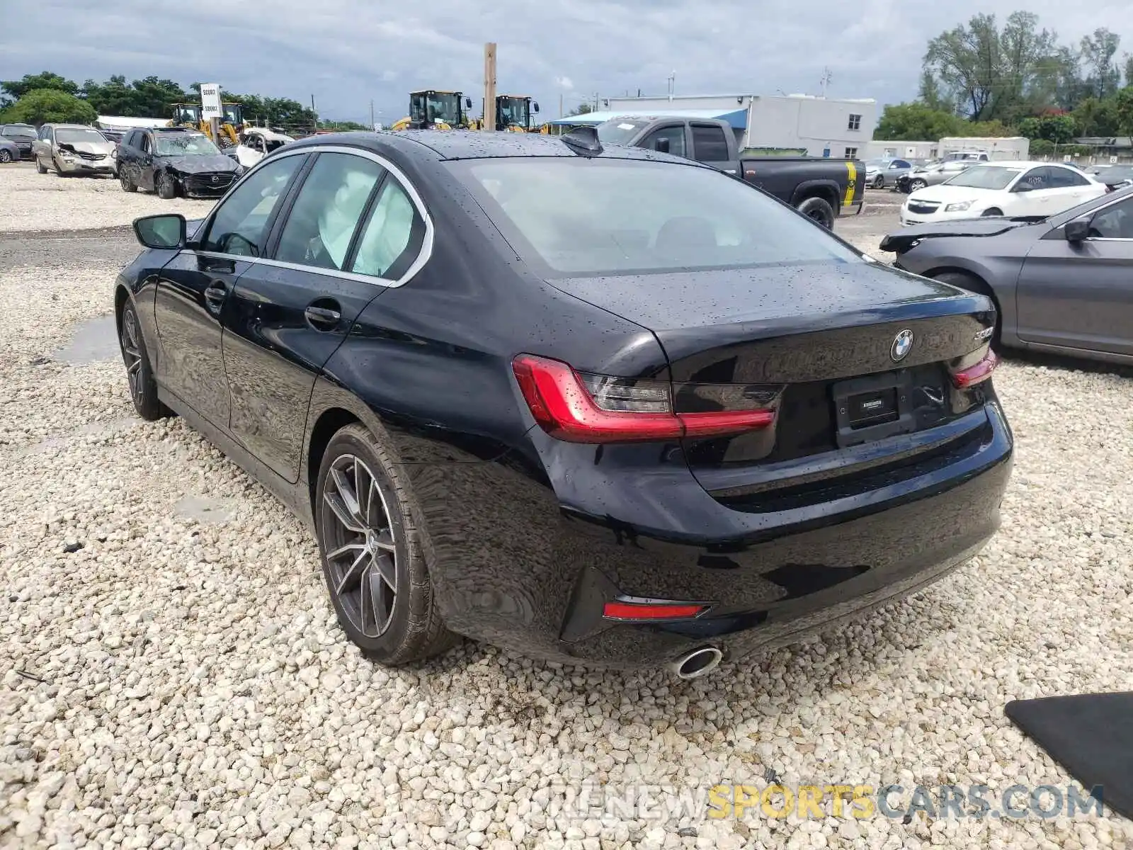 3 Photograph of a damaged car 3MW5R1J05M8B96803 BMW 3 SERIES 2021