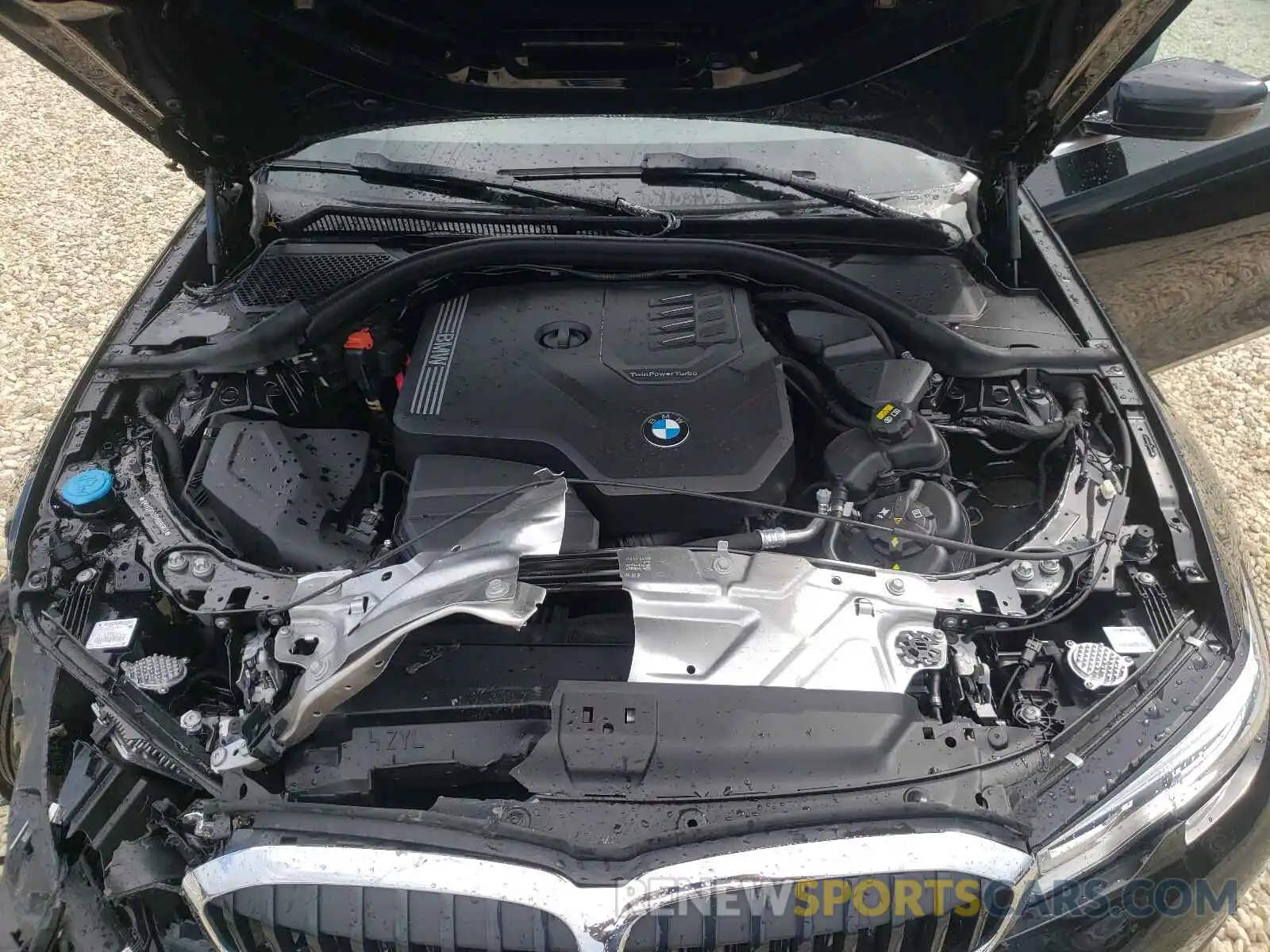 7 Фотография поврежденного автомобиля 3MW5R1J05M8B96803 BMW 3 SERIES 2021