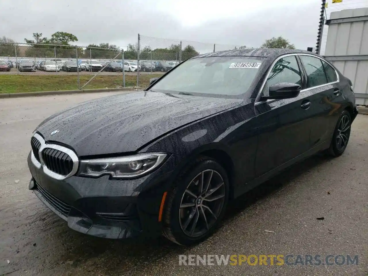 2 Photograph of a damaged car 3MW5R1J05M8C07847 BMW 3 SERIES 2021