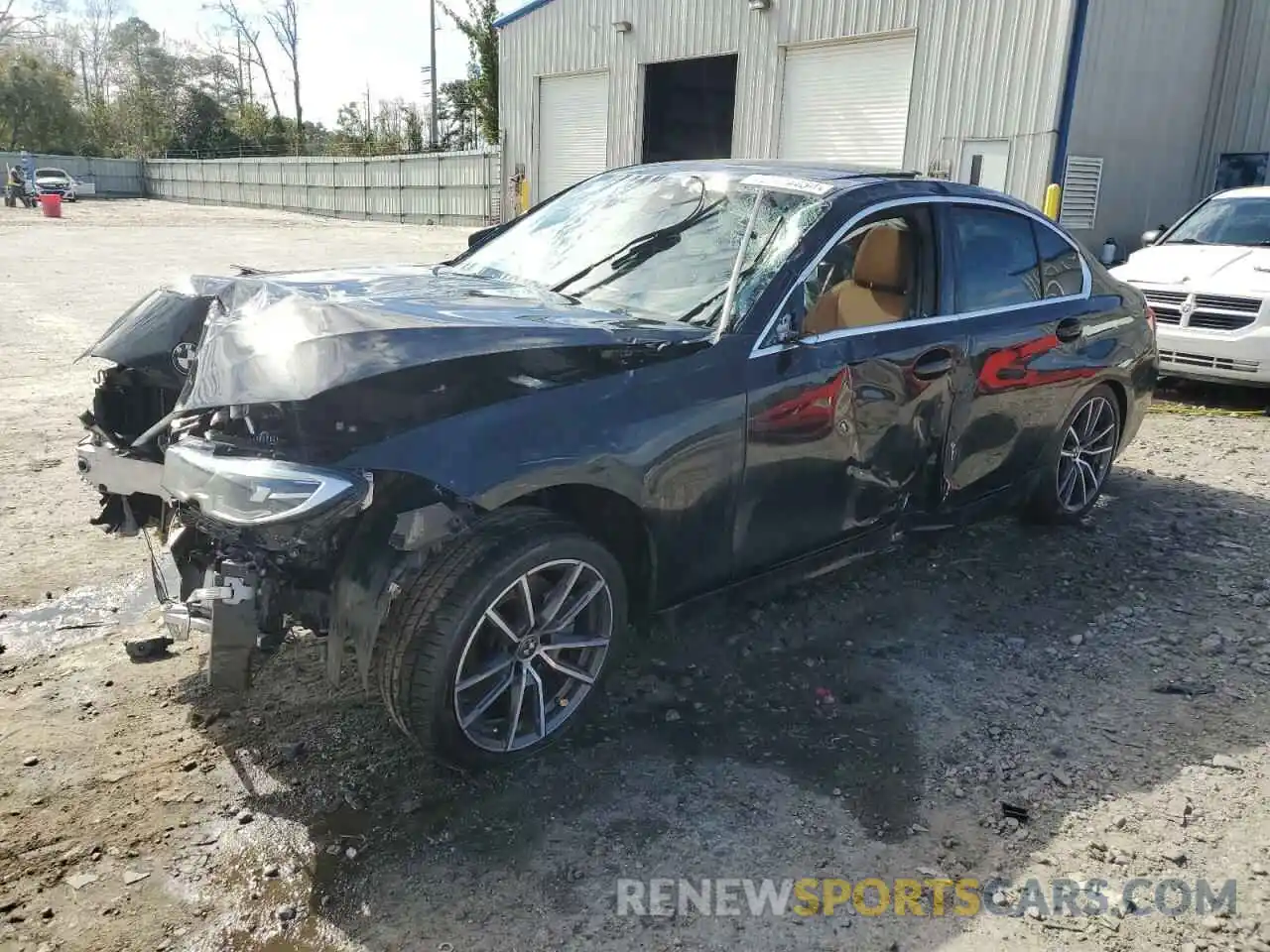 1 Фотография поврежденного автомобиля 3MW5R1J06M8B62630 BMW 3 SERIES 2021