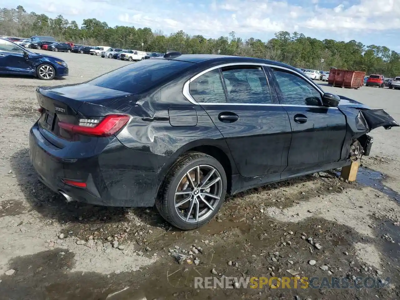 3 Фотография поврежденного автомобиля 3MW5R1J06M8B62630 BMW 3 SERIES 2021