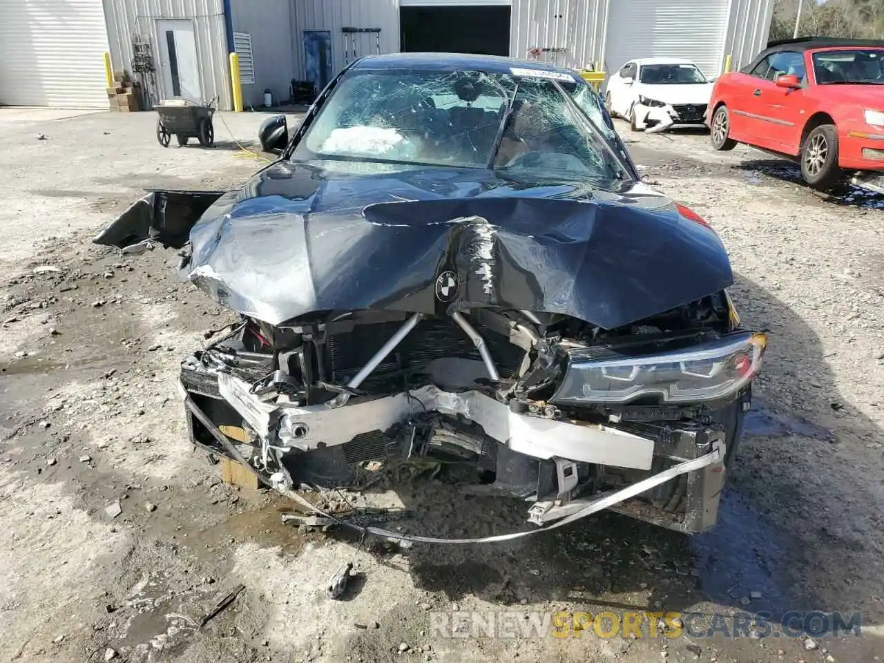 5 Фотография поврежденного автомобиля 3MW5R1J06M8B62630 BMW 3 SERIES 2021