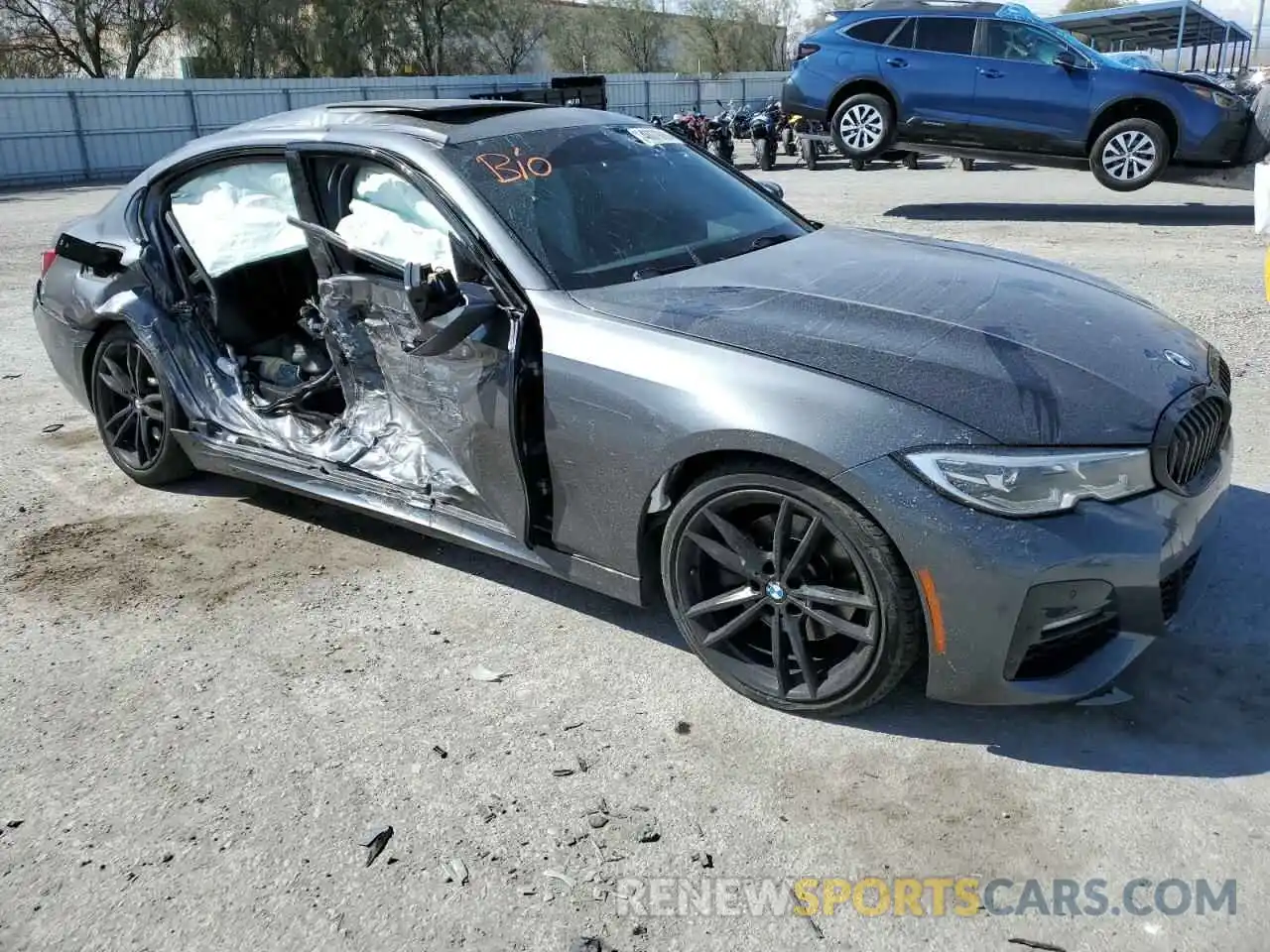 4 Photograph of a damaged car 3MW5R1J06M8B82022 BMW 3 SERIES 2021