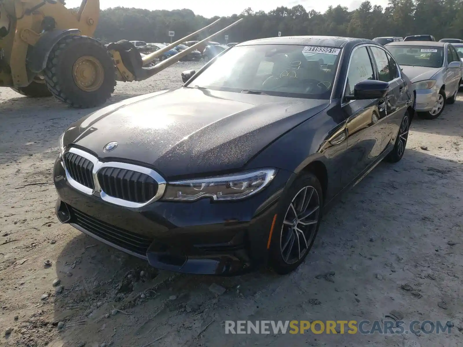 2 Photograph of a damaged car 3MW5R1J06M8C07792 BMW 3 SERIES 2021