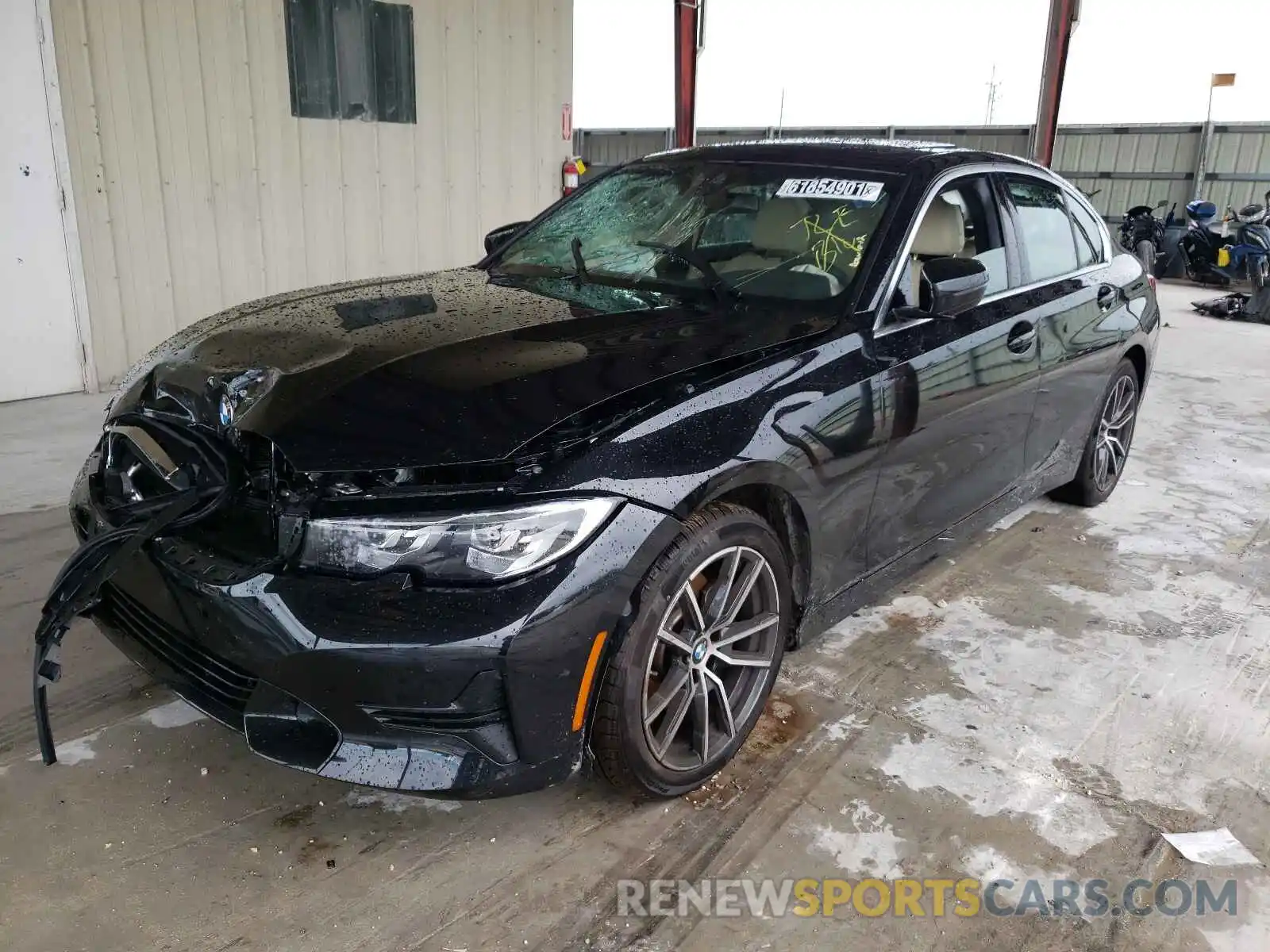 2 Фотография поврежденного автомобиля 3MW5R1J06M8C18601 BMW 3 SERIES 2021