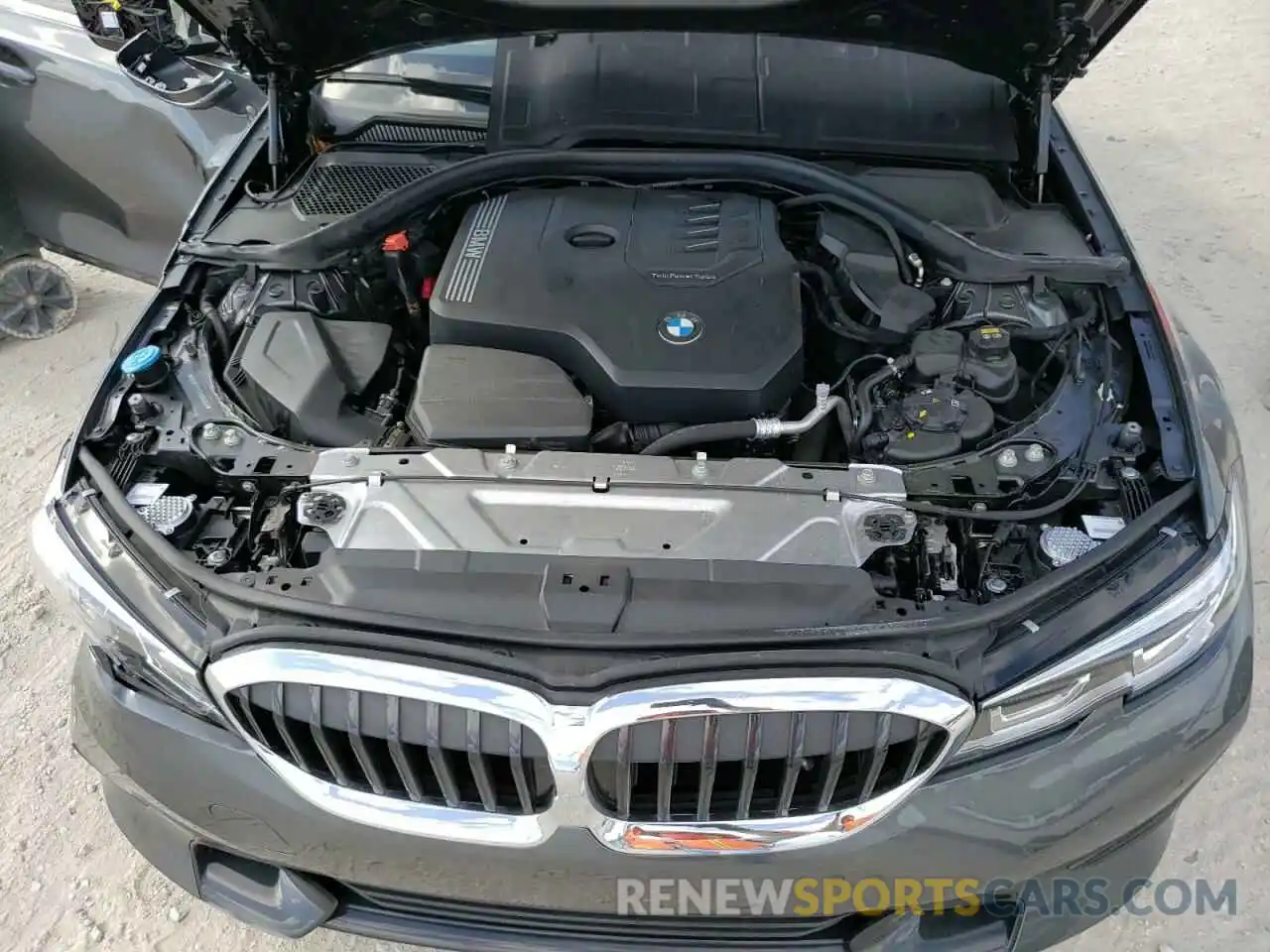 7 Фотография поврежденного автомобиля 3MW5R1J07M8B66962 BMW 3 SERIES 2021