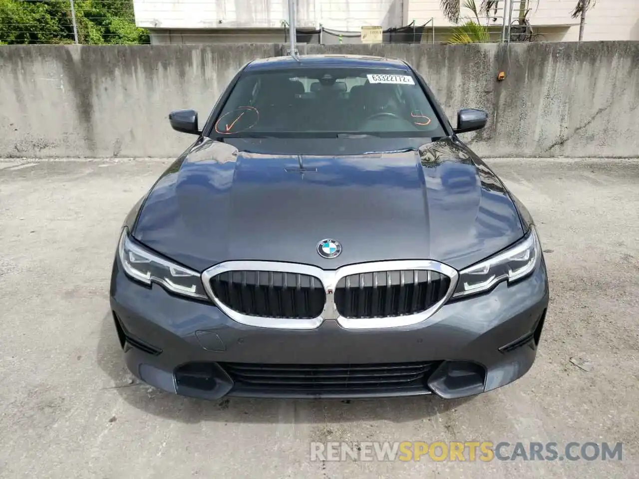 5 Фотография поврежденного автомобиля 3MW5R1J07M8C17411 BMW 3 SERIES 2021