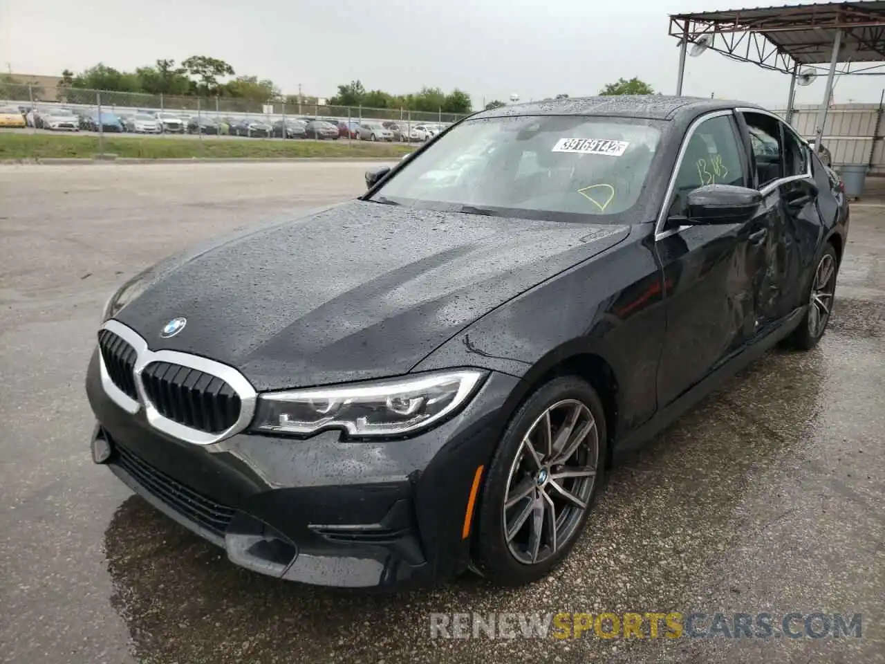 2 Photograph of a damaged car 3MW5R1J07M8C18154 BMW 3 SERIES 2021