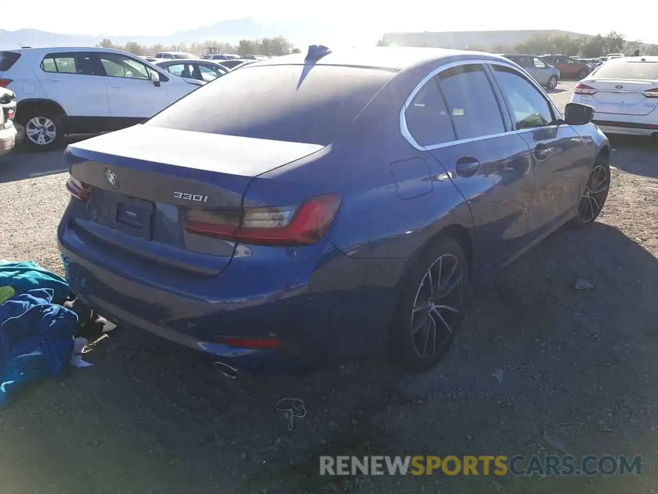 4 Photograph of a damaged car 3MW5R1J07M8C21295 BMW 3 SERIES 2021