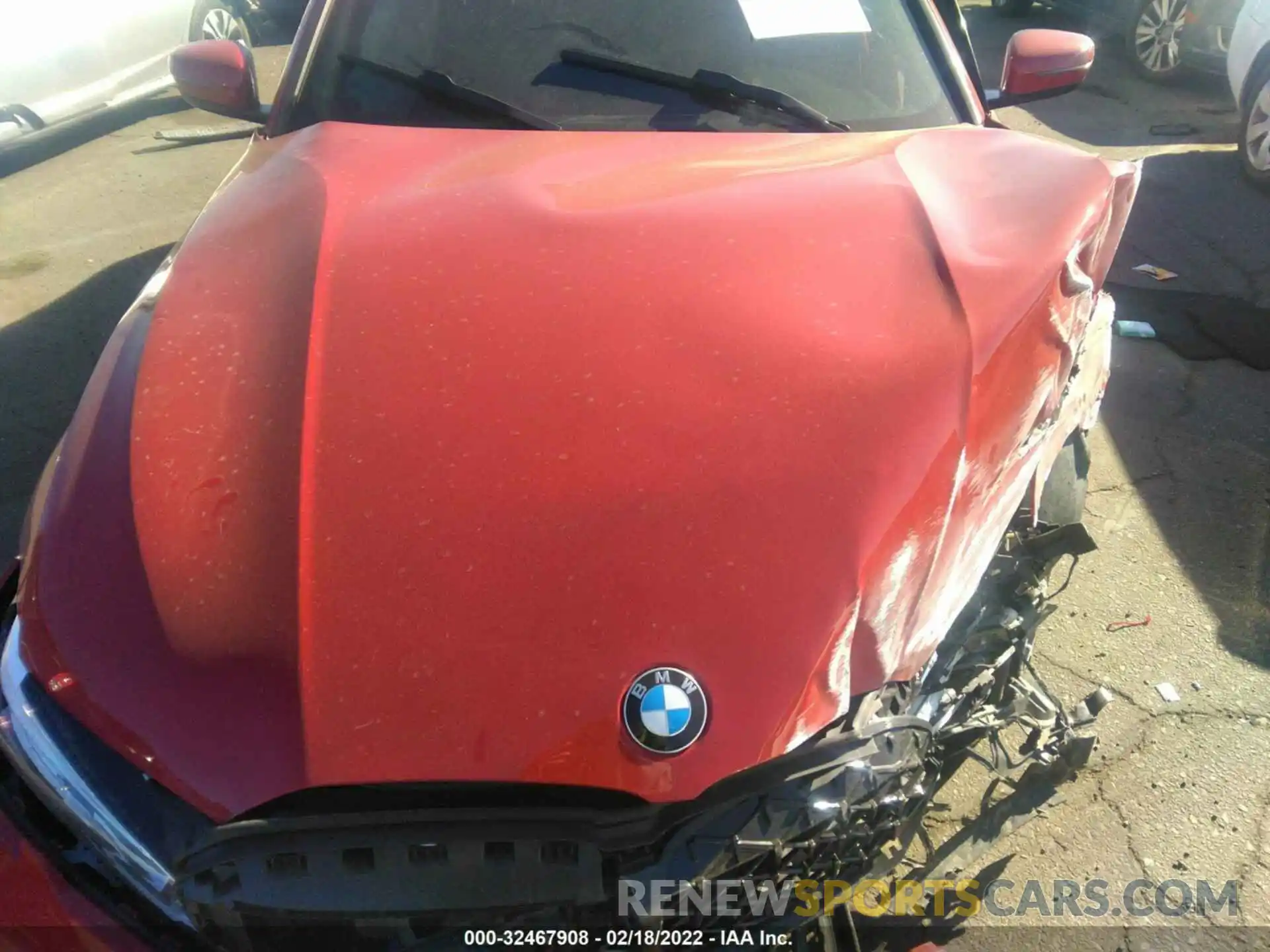 10 Photograph of a damaged car 3MW5R1J08M8B47997 BMW 3 SERIES 2021