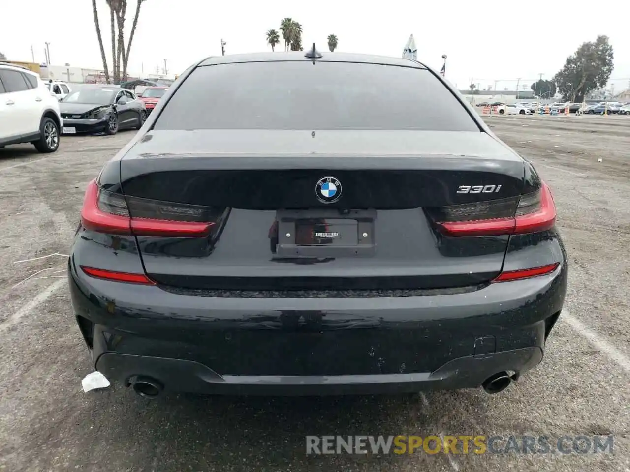 6 Photograph of a damaged car 3MW5R1J08M8B86931 BMW 3 SERIES 2021