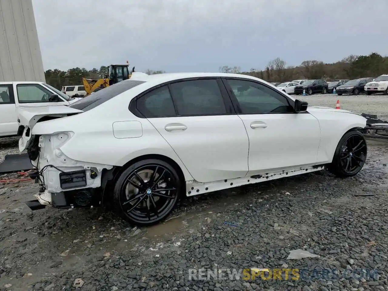 3 Photograph of a damaged car 3MW5R1J08M8B99873 BMW 3 SERIES 2021