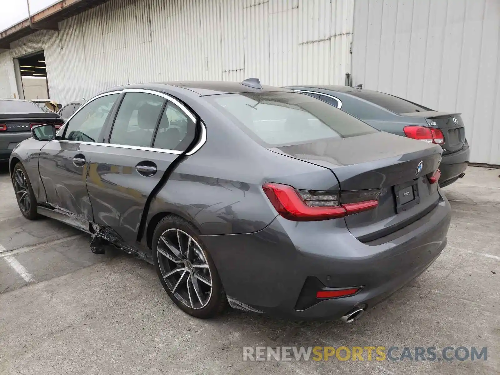 3 Photograph of a damaged car 3MW5R1J08M8C00309 BMW 3 SERIES 2021