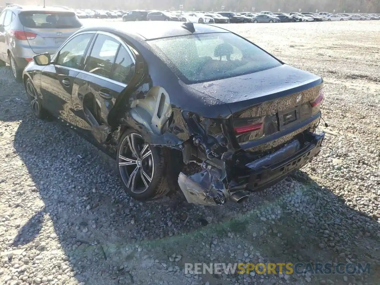 3 Photograph of a damaged car 3MW5R1J08M8C09446 BMW 3 SERIES 2021