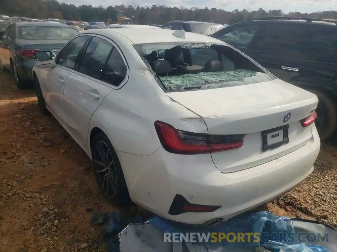 3 Photograph of a damaged car 3MW5R1J09M8B47426 BMW 3 SERIES 2021