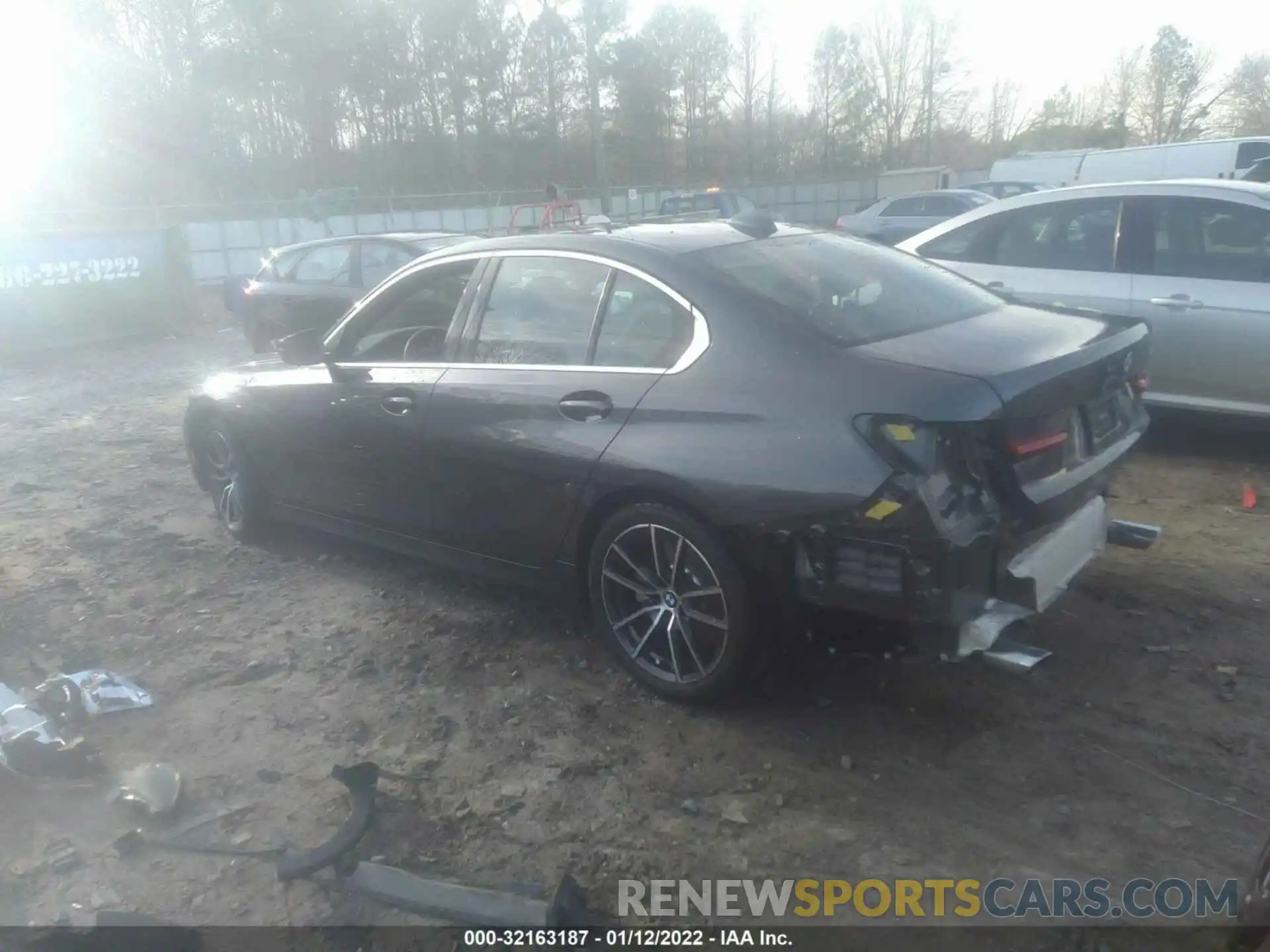 3 Photograph of a damaged car 3MW5R1J09M8B48107 BMW 3 SERIES 2021