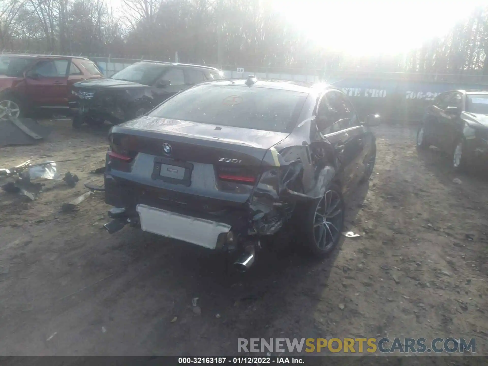 6 Photograph of a damaged car 3MW5R1J09M8B48107 BMW 3 SERIES 2021