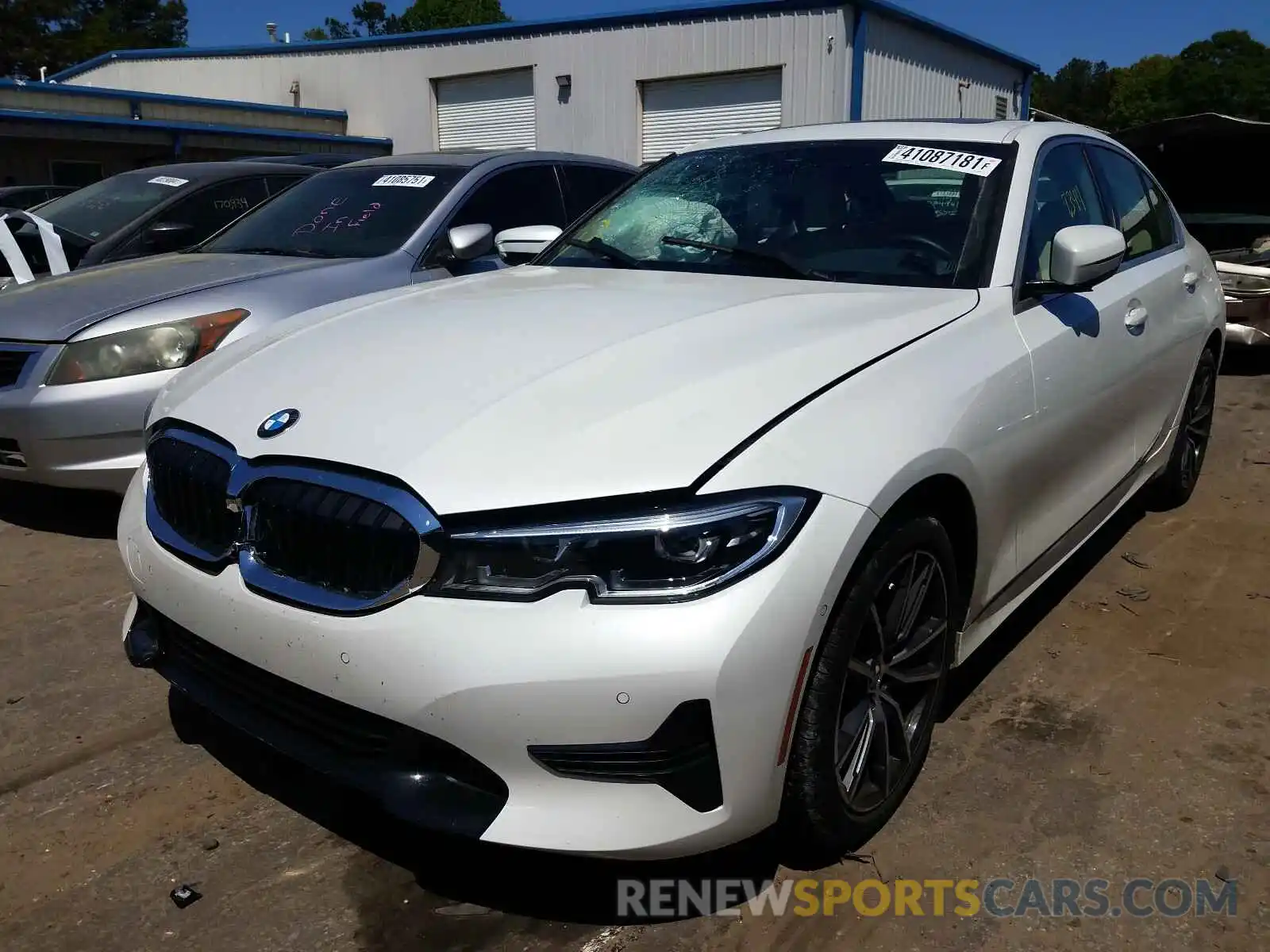 2 Photograph of a damaged car 3MW5R1J09M8B50827 BMW 3 SERIES 2021