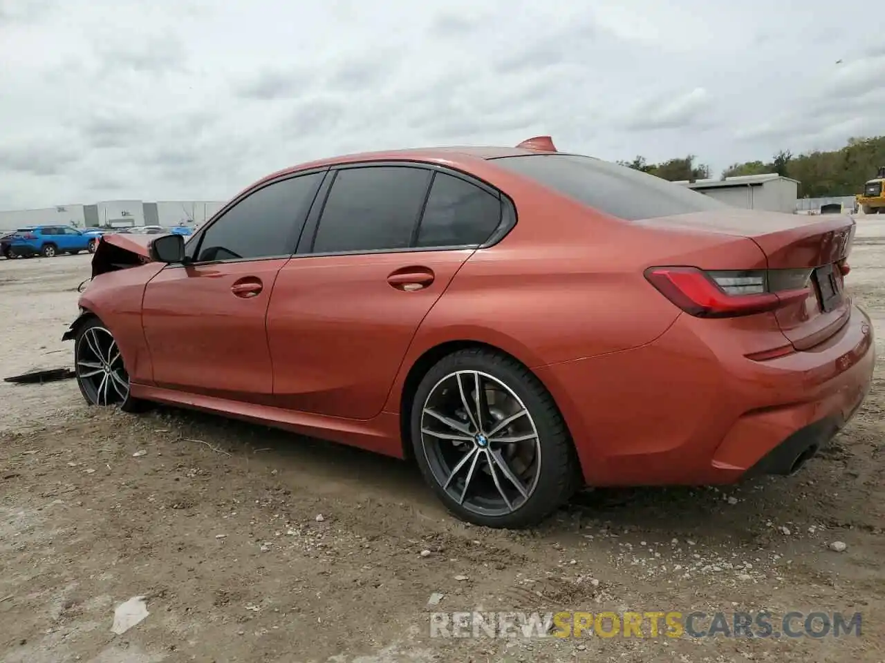 2 Photograph of a damaged car 3MW5R1J09M8B52545 BMW 3 SERIES 2021