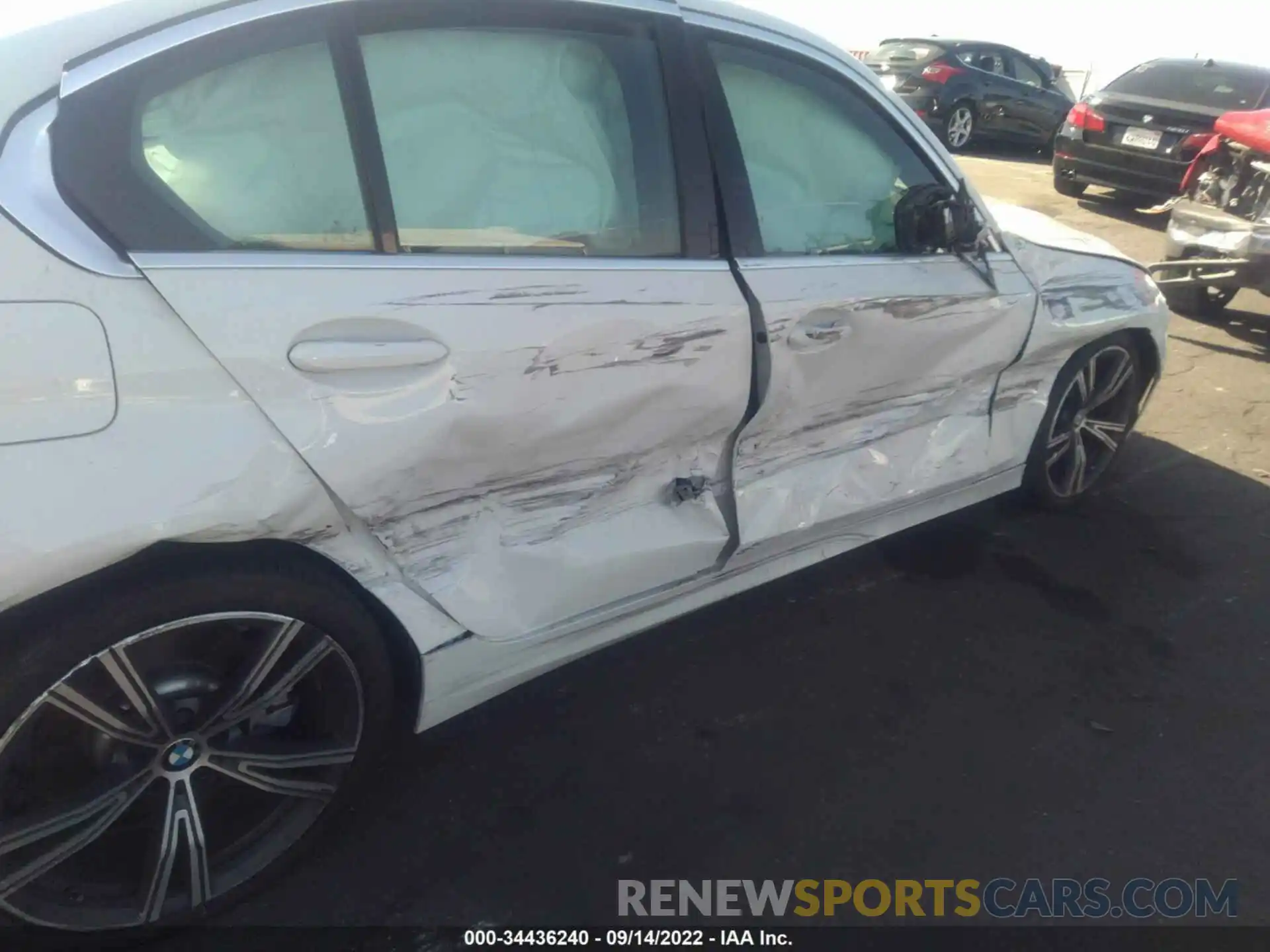 6 Photograph of a damaged car 3MW5R1J09M8B52657 BMW 3 SERIES 2021