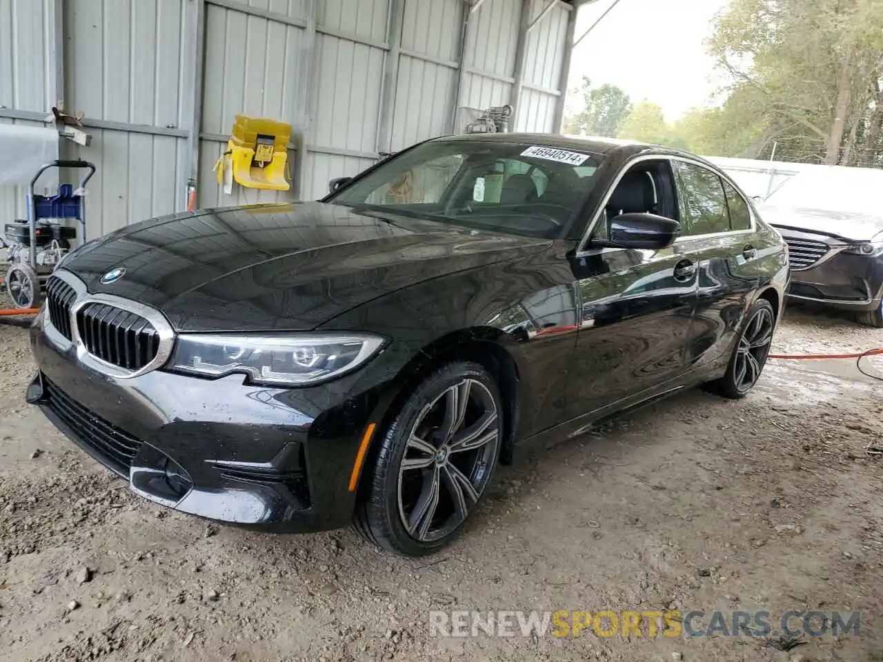 1 Photograph of a damaged car 3MW5R1J09M8B75100 BMW 3 SERIES 2021