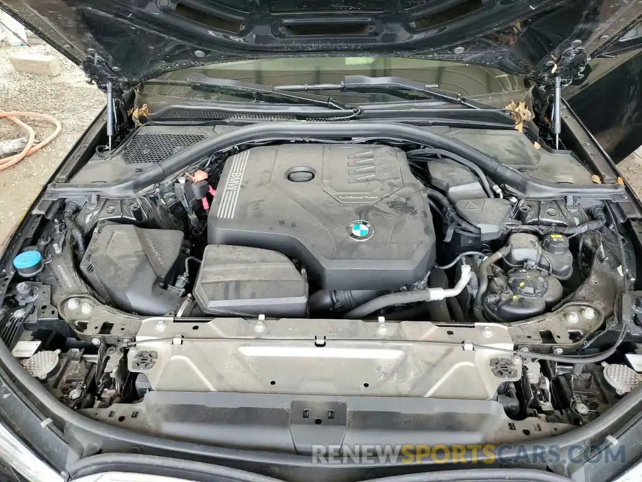 11 Фотография поврежденного автомобиля 3MW5R1J09M8B75100 BMW 3 SERIES 2021