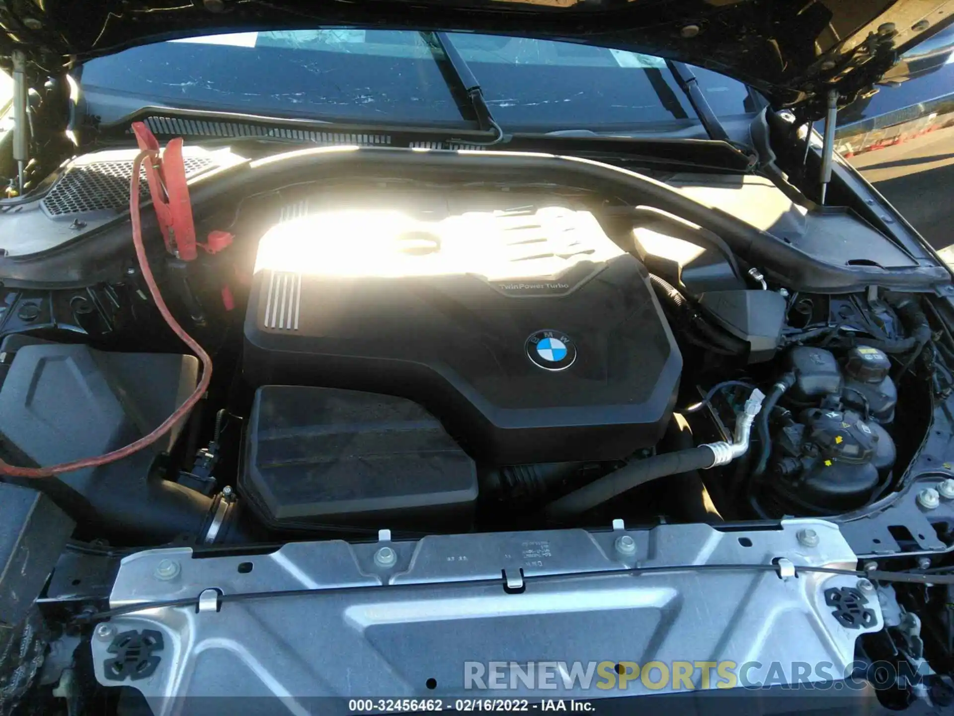 10 Фотография поврежденного автомобиля 3MW5R1J09M8B83651 BMW 3 SERIES 2021