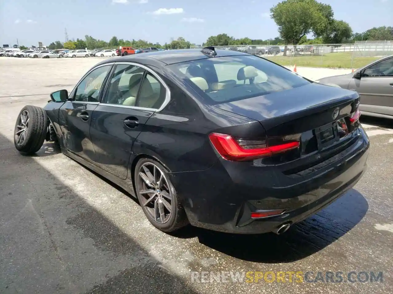 3 Photograph of a damaged car 3MW5R1J09M8C11416 BMW 3 SERIES 2021