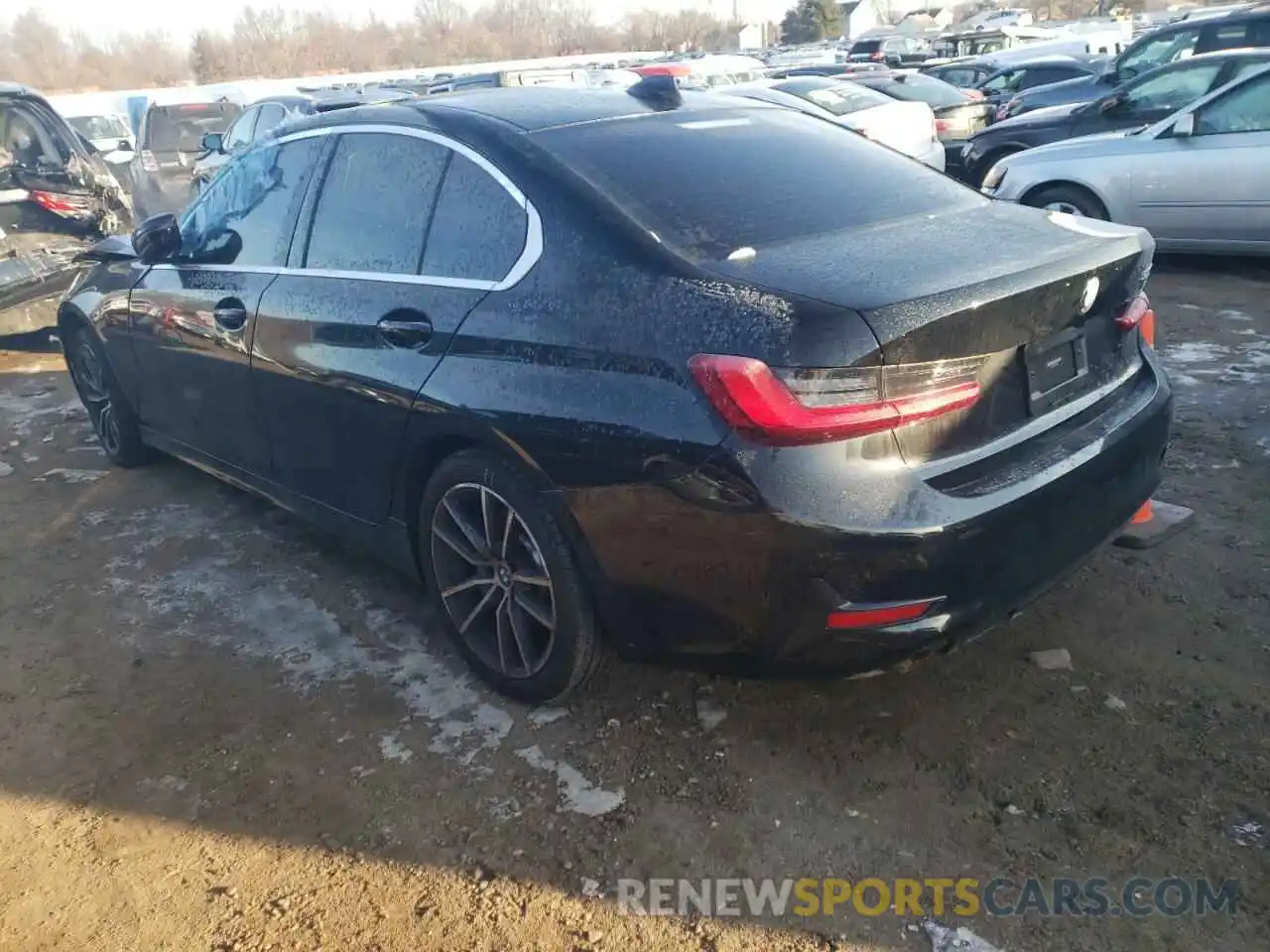 3 Фотография поврежденного автомобиля 3MW5R1J0XM8B81228 BMW 3 SERIES 2021