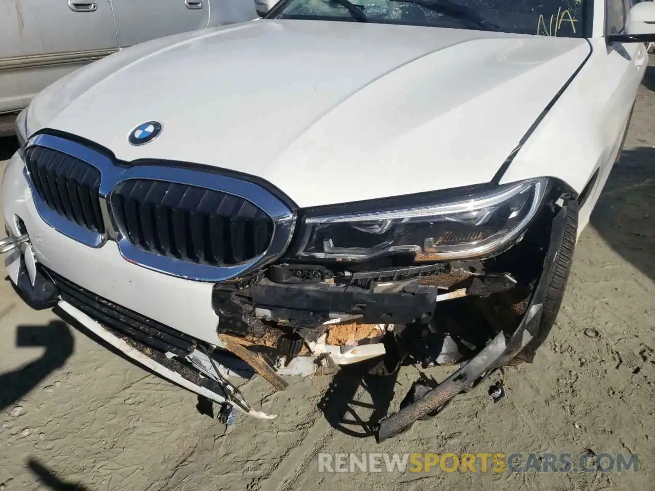 9 Photograph of a damaged car 3MW5R1J0XM8B81505 BMW 3 SERIES 2021