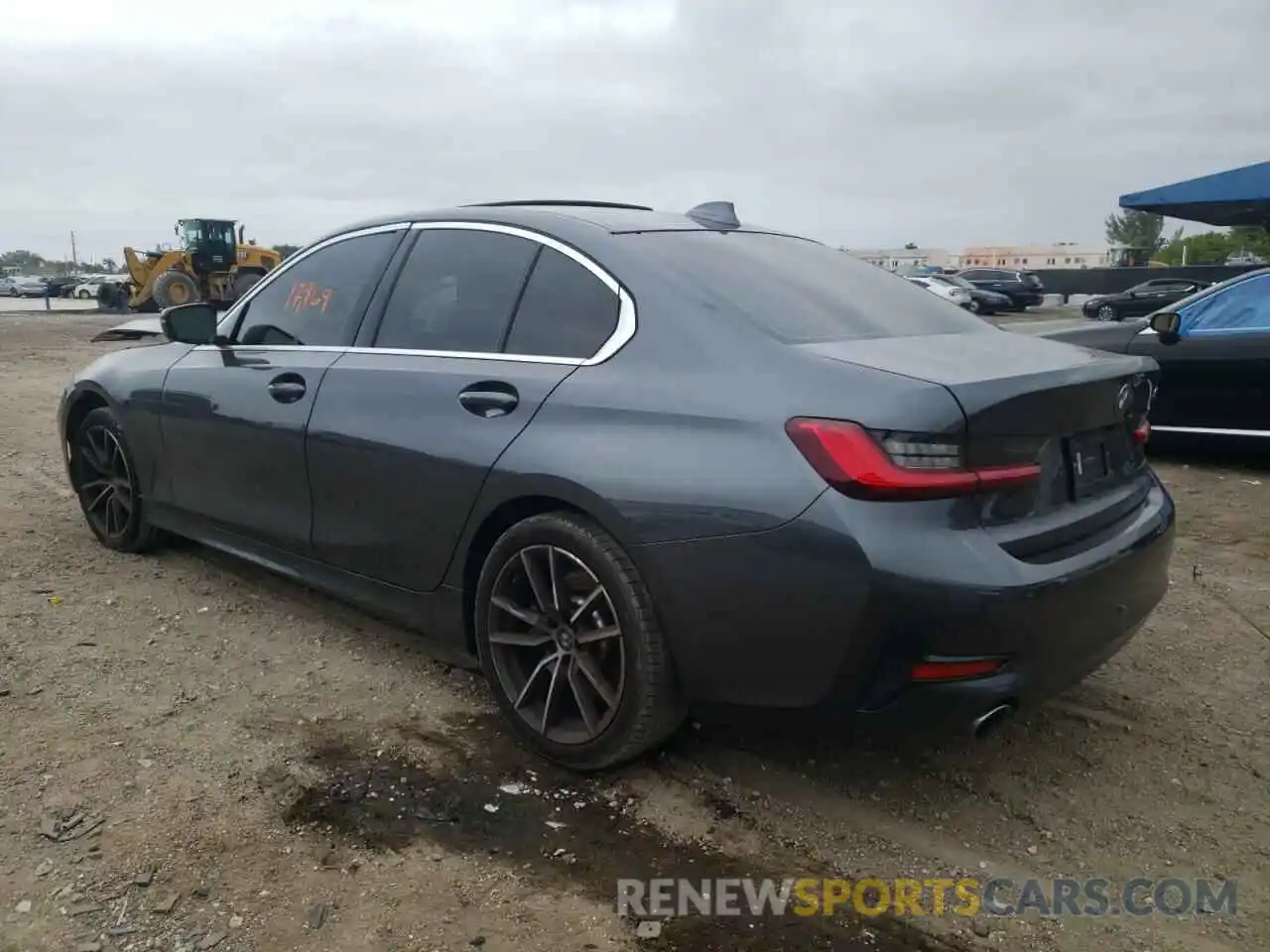 3 Фотография поврежденного автомобиля 3MW5R1J0XM8B94996 BMW 3 SERIES 2021