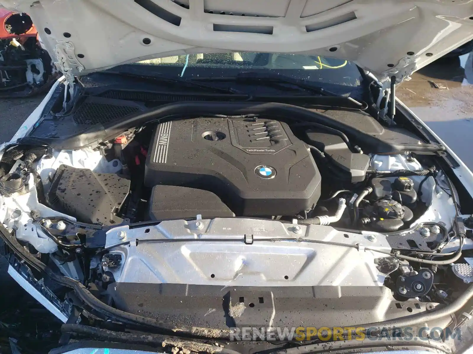 7 Фотография поврежденного автомобиля 3MW5R1J0XM8C17841 BMW 3 SERIES 2021