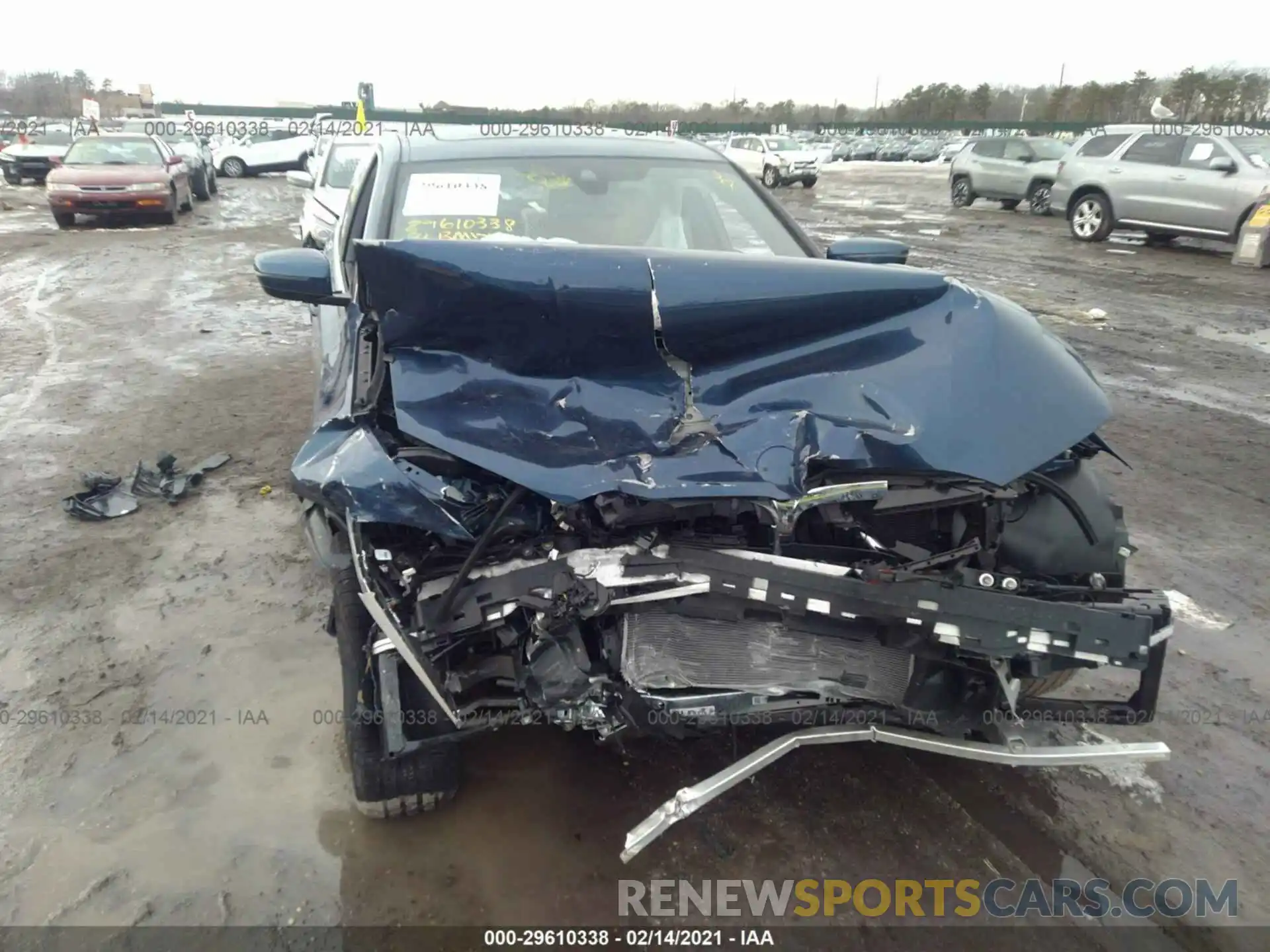 6 Photograph of a damaged car 3MW5R7J00M8B58575 BMW 3 SERIES 2021