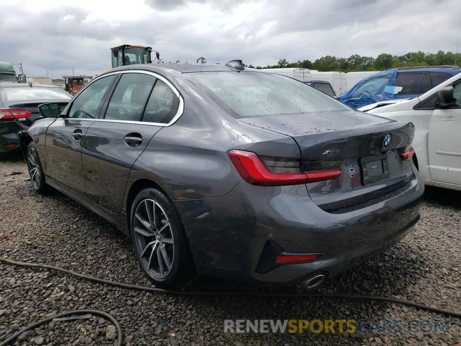 3 Photograph of a damaged car 3MW5R7J00M8B72637 BMW 3 SERIES 2021