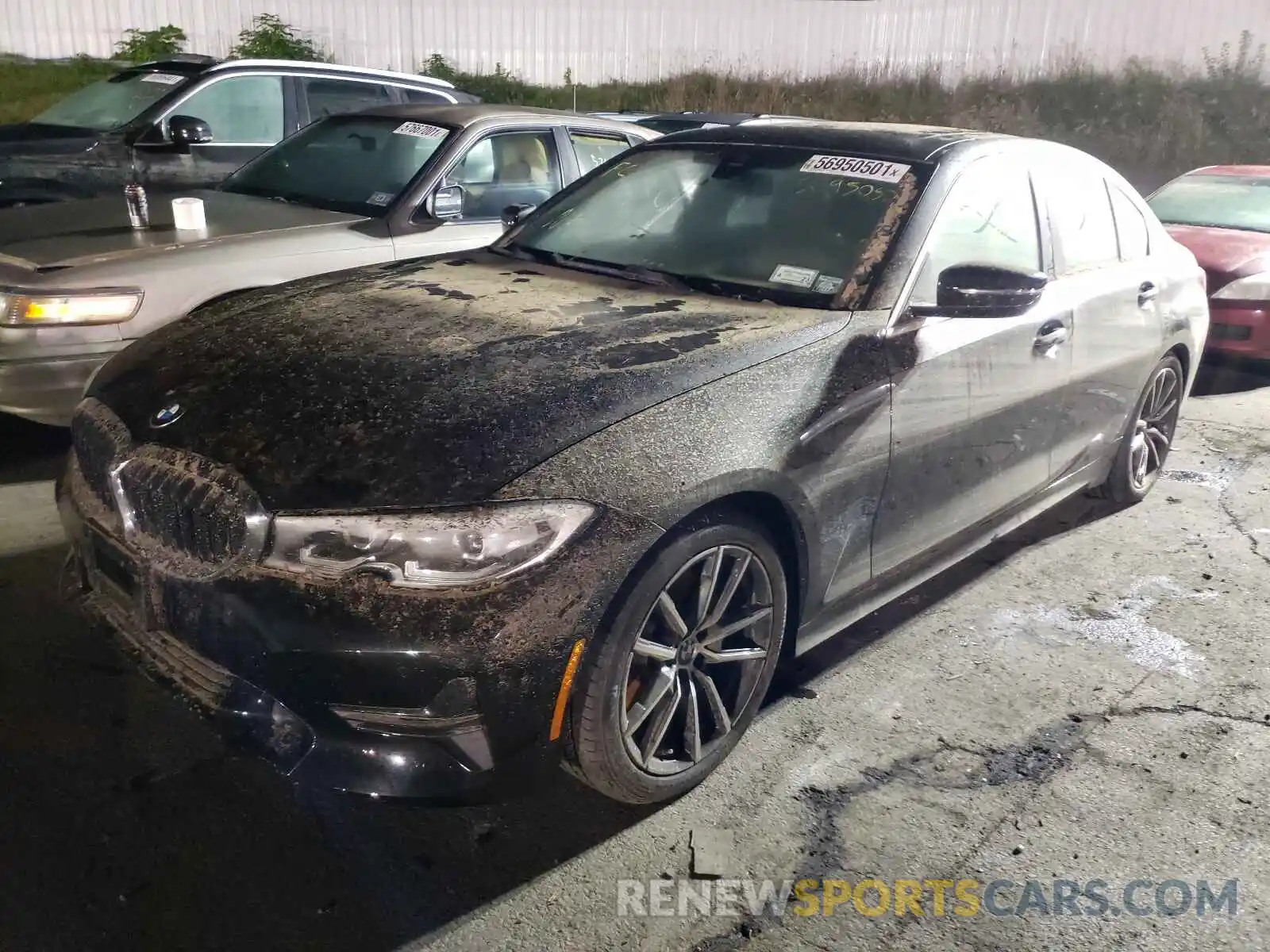 2 Photograph of a damaged car 3MW5R7J00M8B85677 BMW 3 SERIES 2021