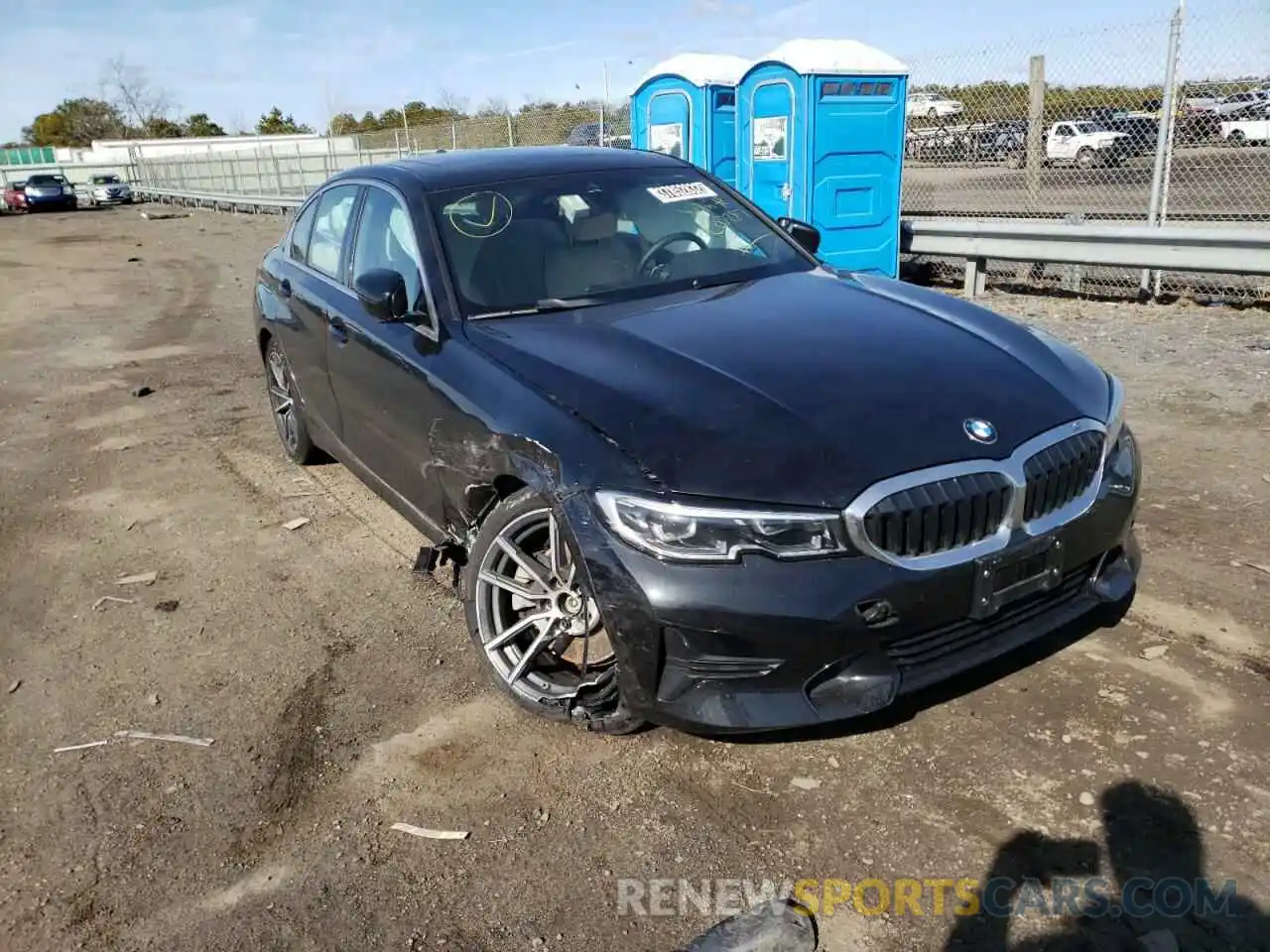 1 Фотография поврежденного автомобиля 3MW5R7J00M8C07287 BMW 3 SERIES 2021