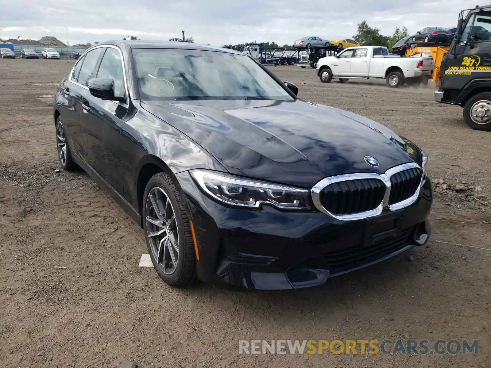 1 Photograph of a damaged car 3MW5R7J01M8B47620 BMW 3 SERIES 2021