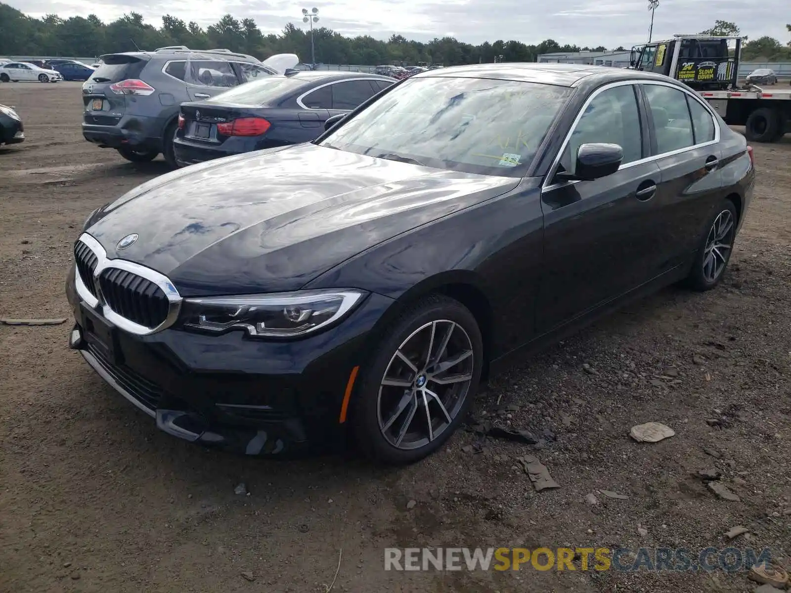 2 Photograph of a damaged car 3MW5R7J01M8B47620 BMW 3 SERIES 2021