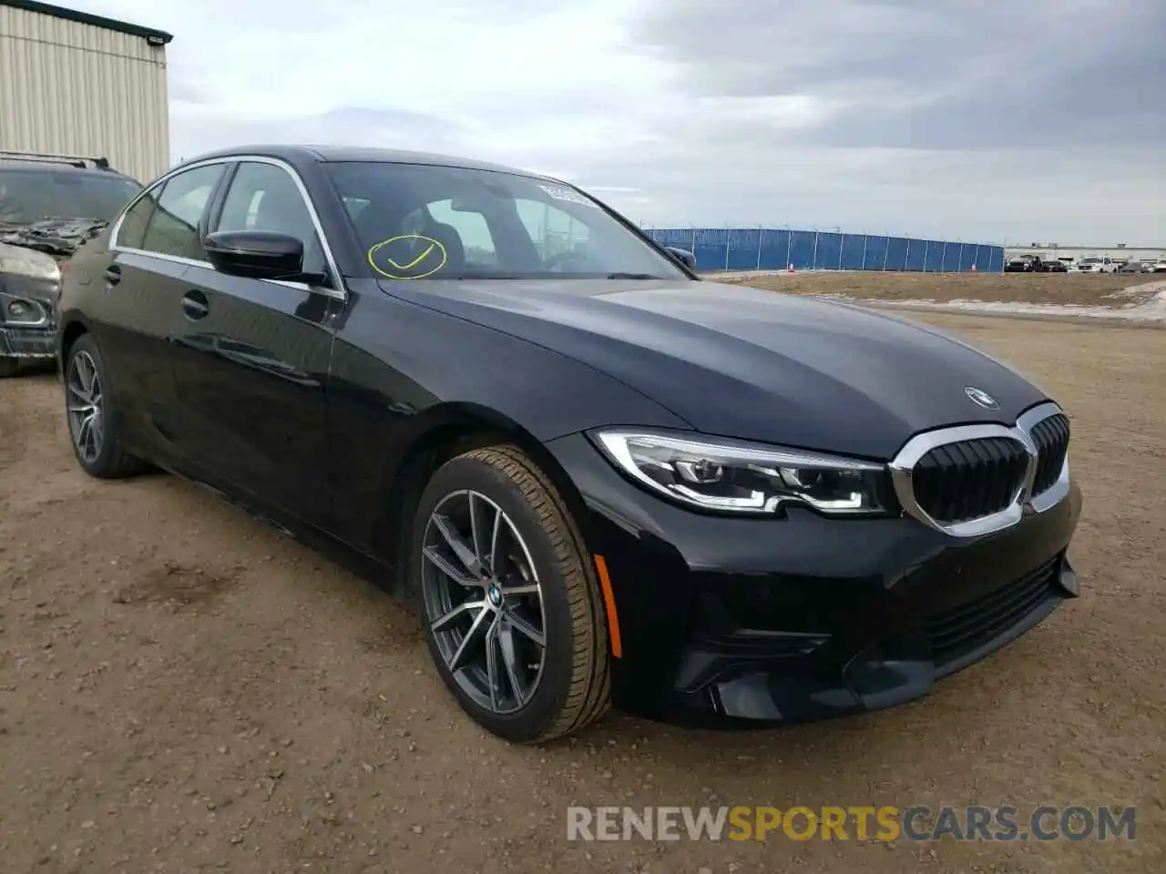 1 Photograph of a damaged car 3MW5R7J01M8B64370 BMW 3 SERIES 2021