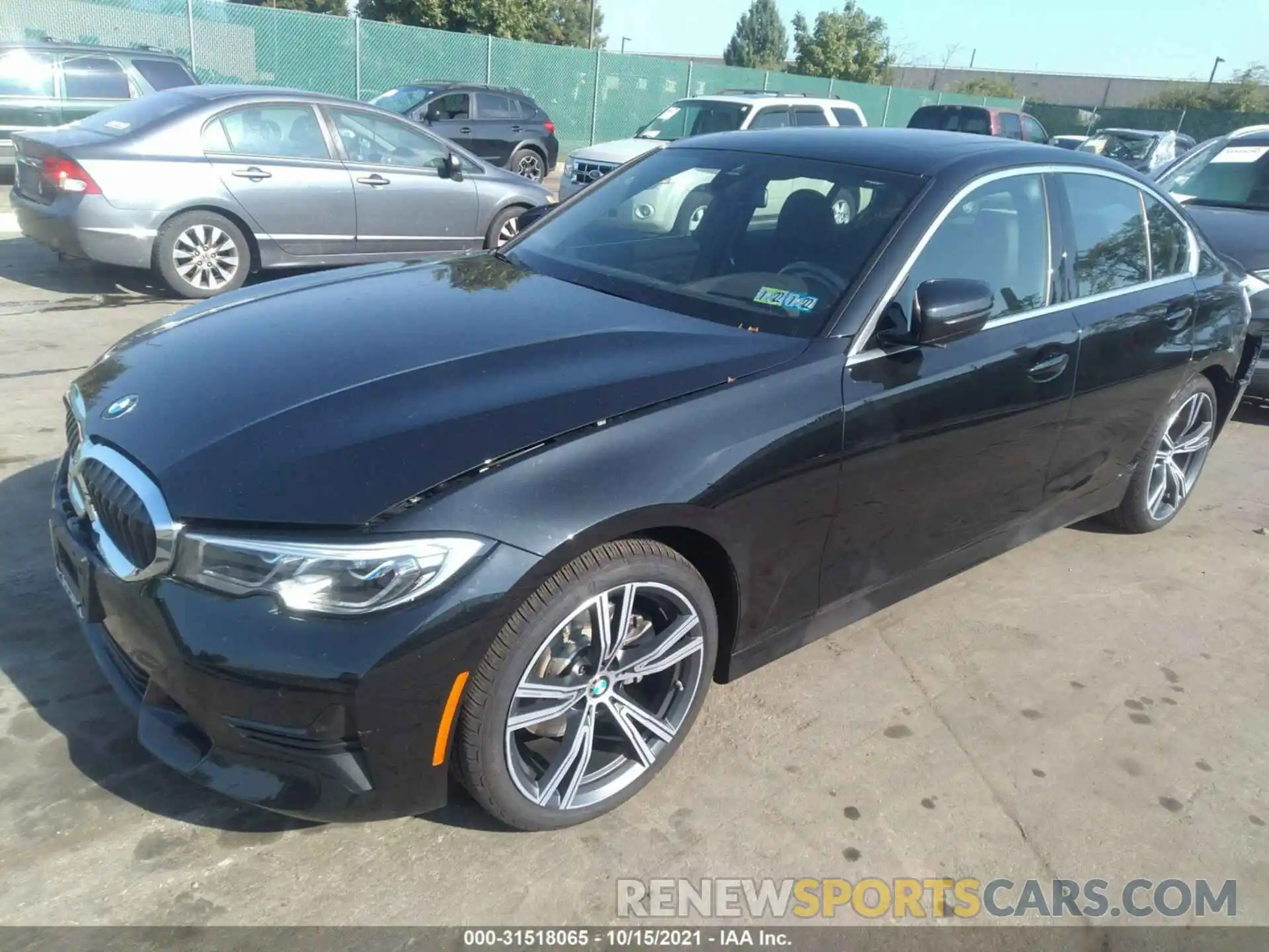 2 Photograph of a damaged car 3MW5R7J01M8C05001 BMW 3 SERIES 2021