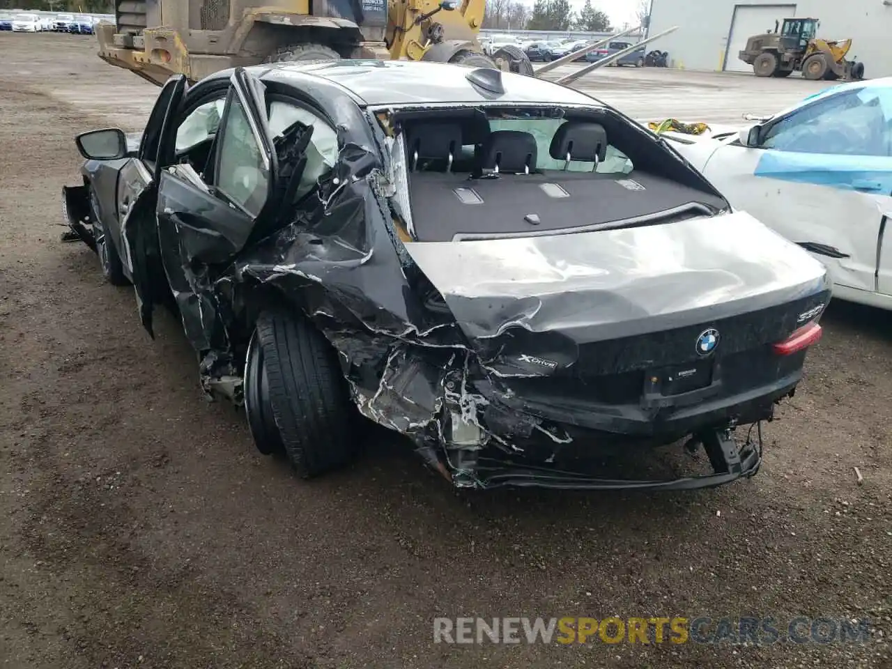 3 Photograph of a damaged car 3MW5R7J01M8C10926 BMW 3 SERIES 2021