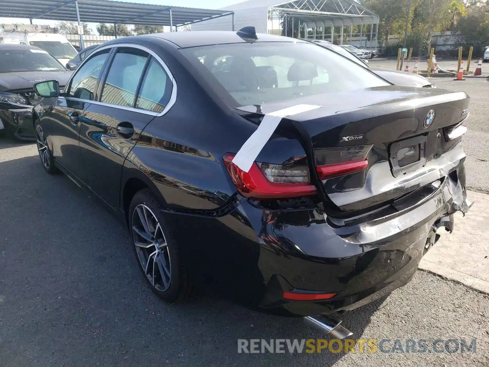 3 Photograph of a damaged car 3MW5R7J01M8C12434 BMW 3 SERIES 2021