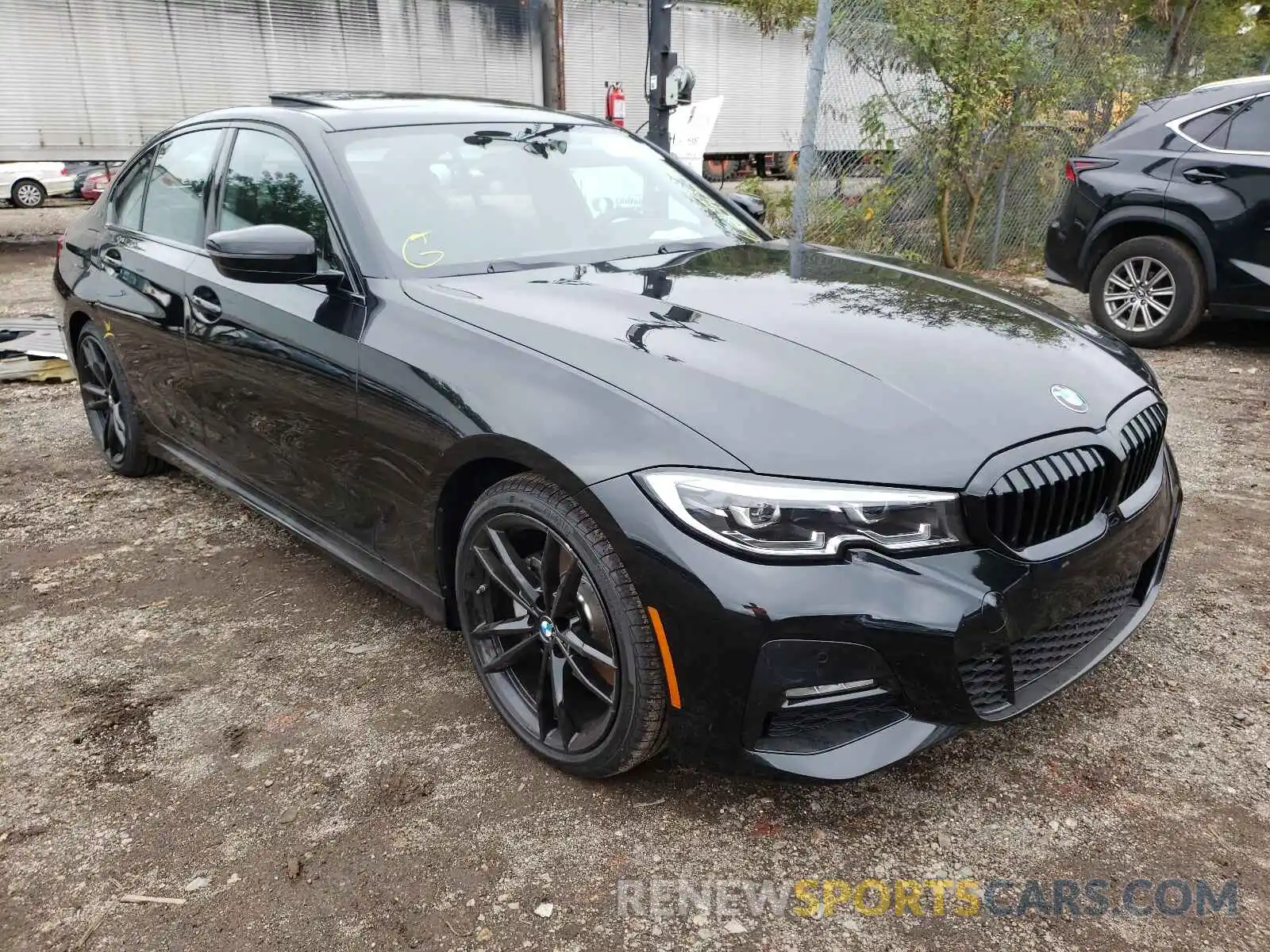 1 Photograph of a damaged car 3MW5R7J01M8C16127 BMW 3 SERIES 2021