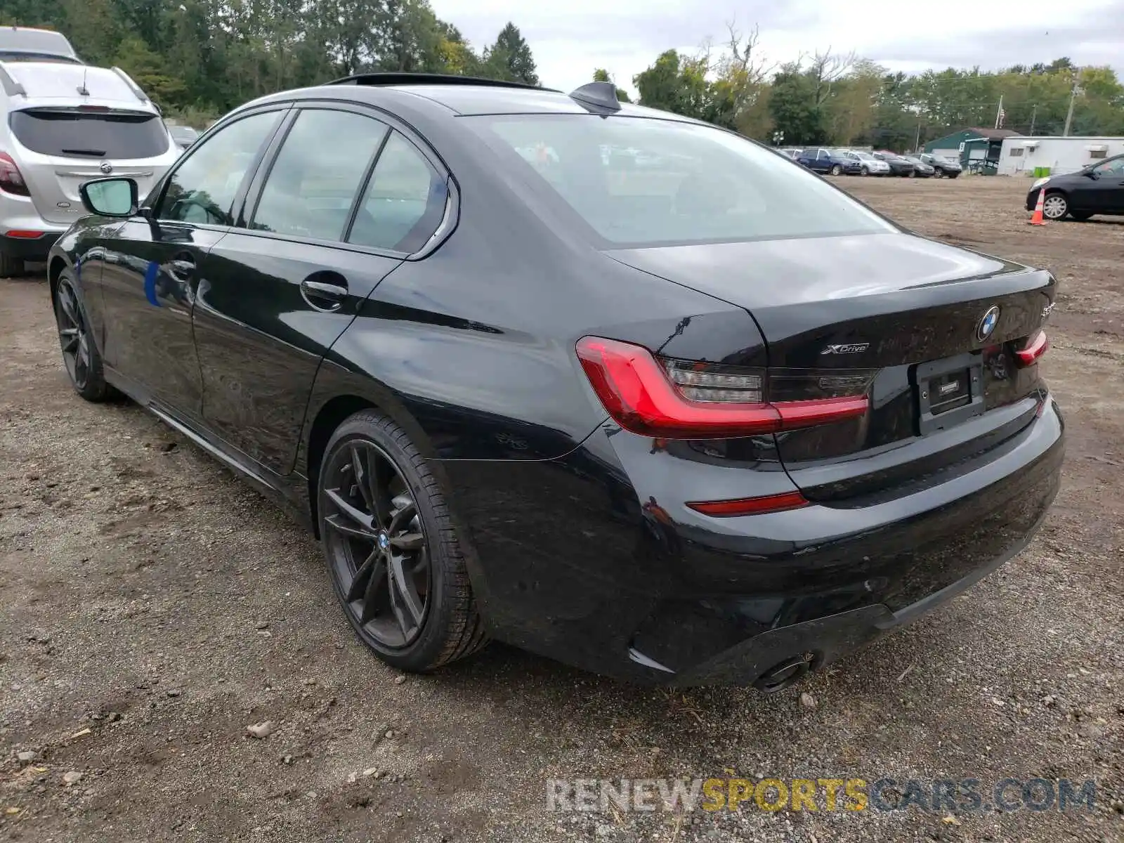 3 Photograph of a damaged car 3MW5R7J01M8C16127 BMW 3 SERIES 2021