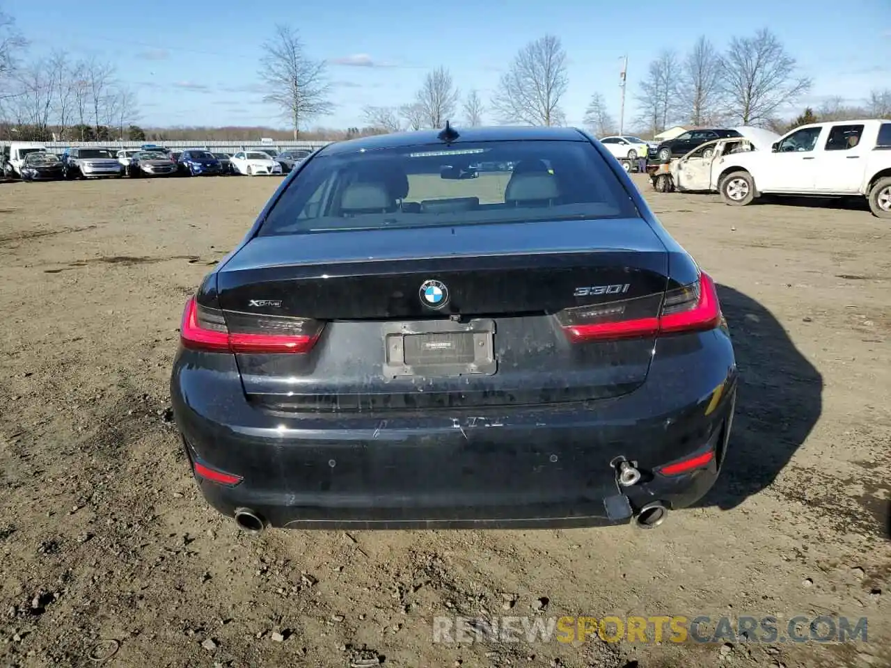 6 Photograph of a damaged car 3MW5R7J02M8B50686 BMW 3 SERIES 2021