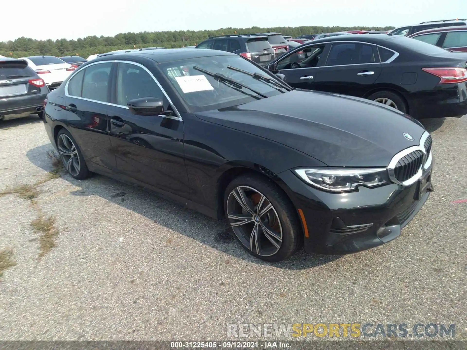 1 Photograph of a damaged car 3MW5R7J02M8B51871 BMW 3 SERIES 2021