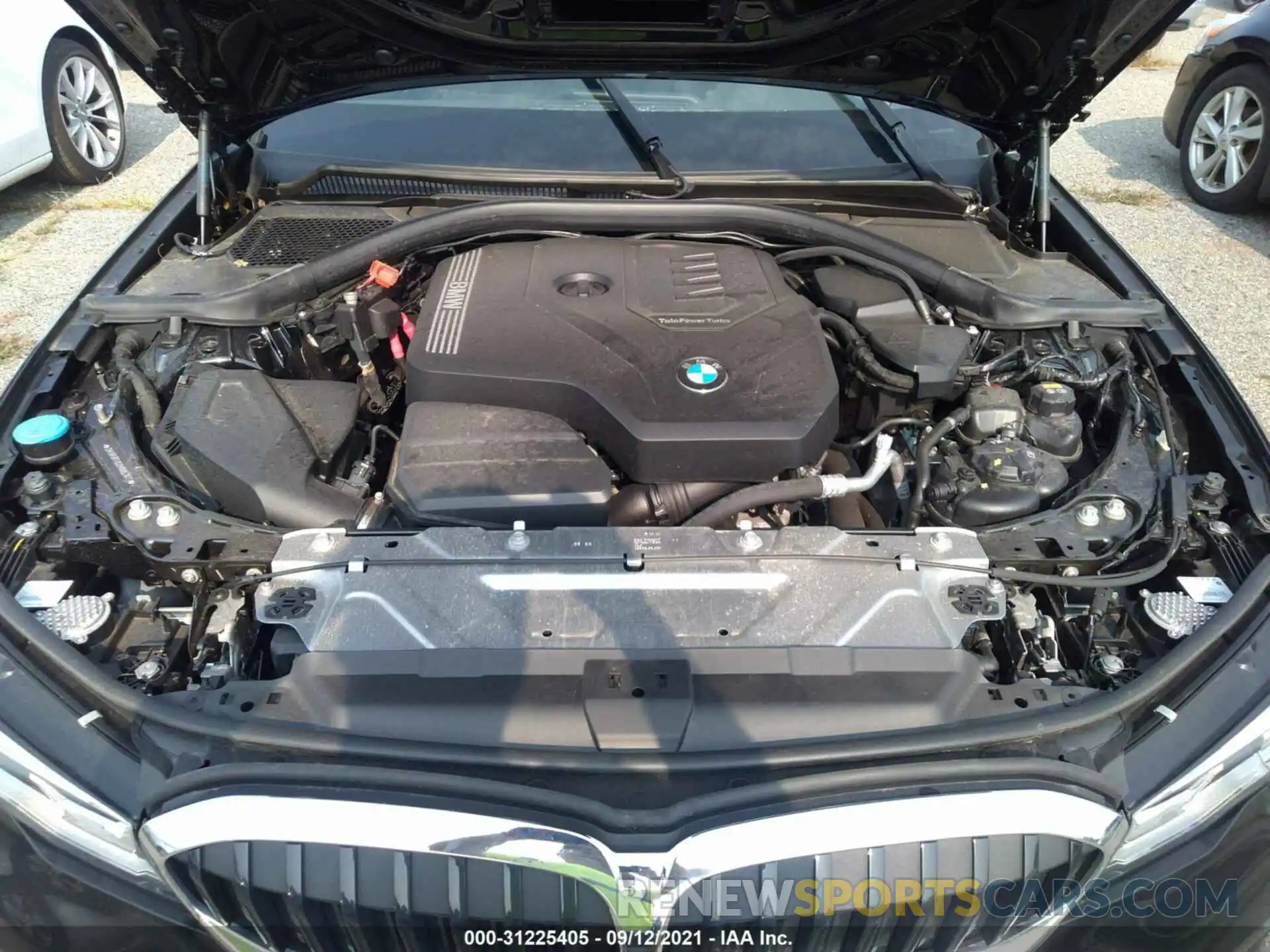 10 Фотография поврежденного автомобиля 3MW5R7J02M8B51871 BMW 3 SERIES 2021