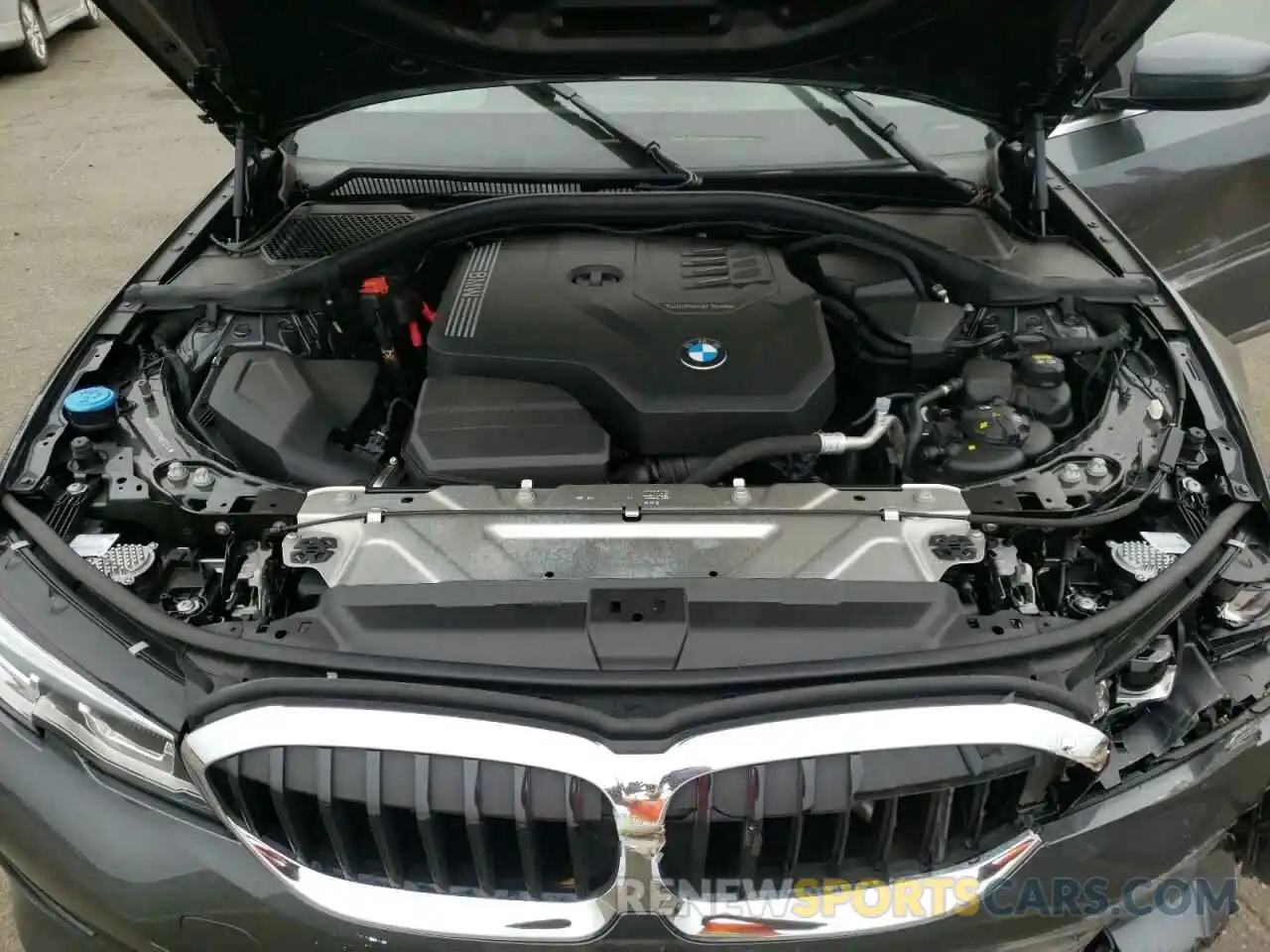 7 Фотография поврежденного автомобиля 3MW5R7J02M8B70744 BMW 3 SERIES 2021