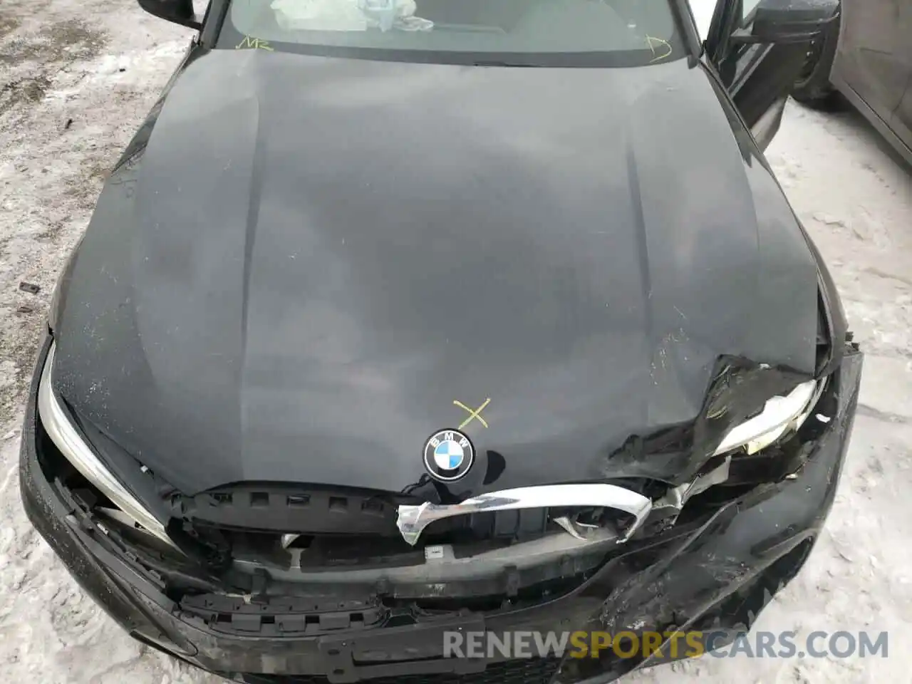 7 Photograph of a damaged car 3MW5R7J02M8B85681 BMW 3 SERIES 2021